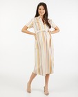 Gestreepte jurk van viscose JoliRonde - zwangerschap - Joli Ronde