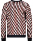 Truien - Gebreide trui met jacquard patroon