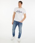 T-shirt blanc, imprimé s.Oliver - stretch - S. Oliver
