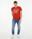 T-shirt rouge, imprimé s.Oliver - stretch - S. Oliver