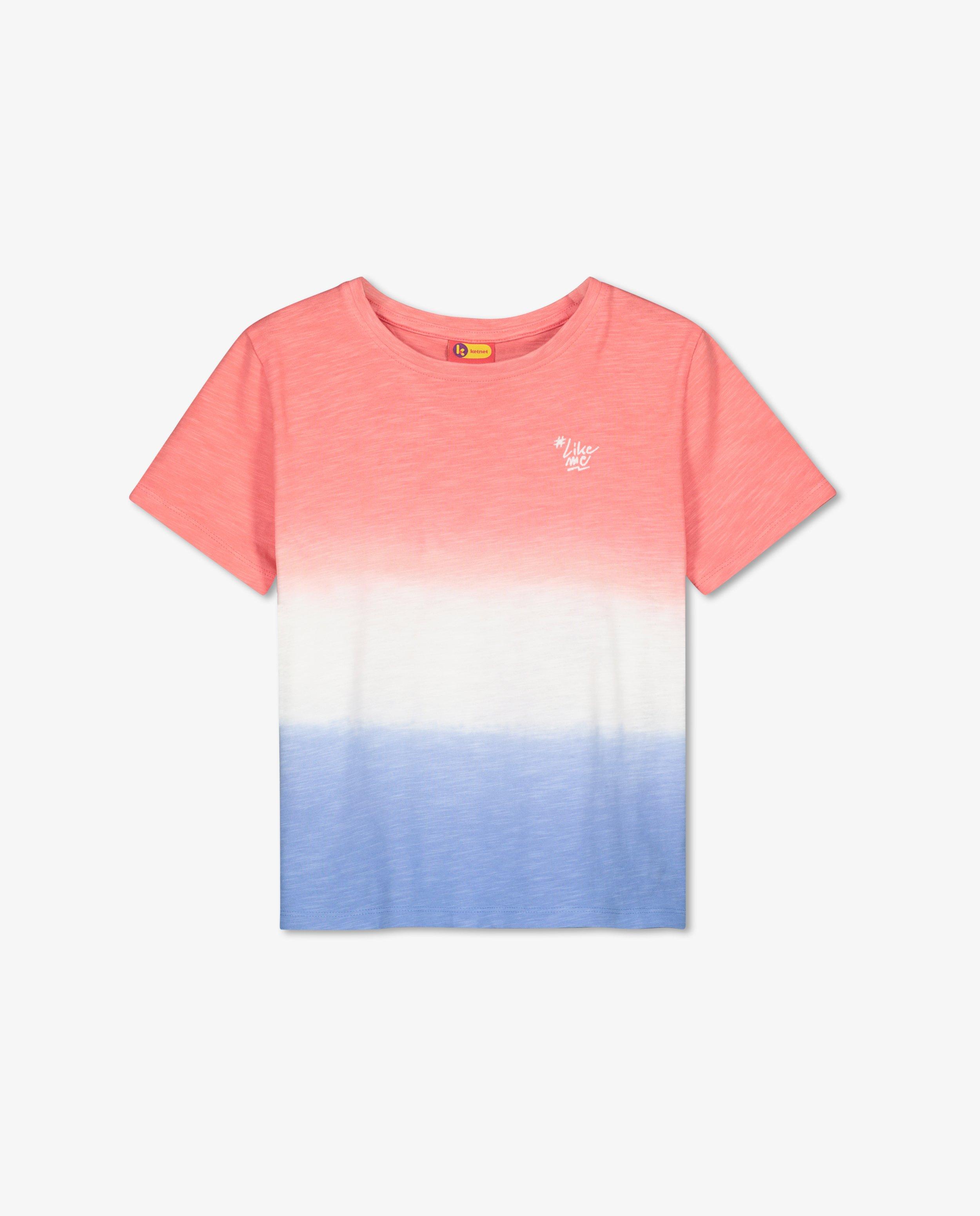 T-shirts - T-shirt met gradiëntprint #LikeMe