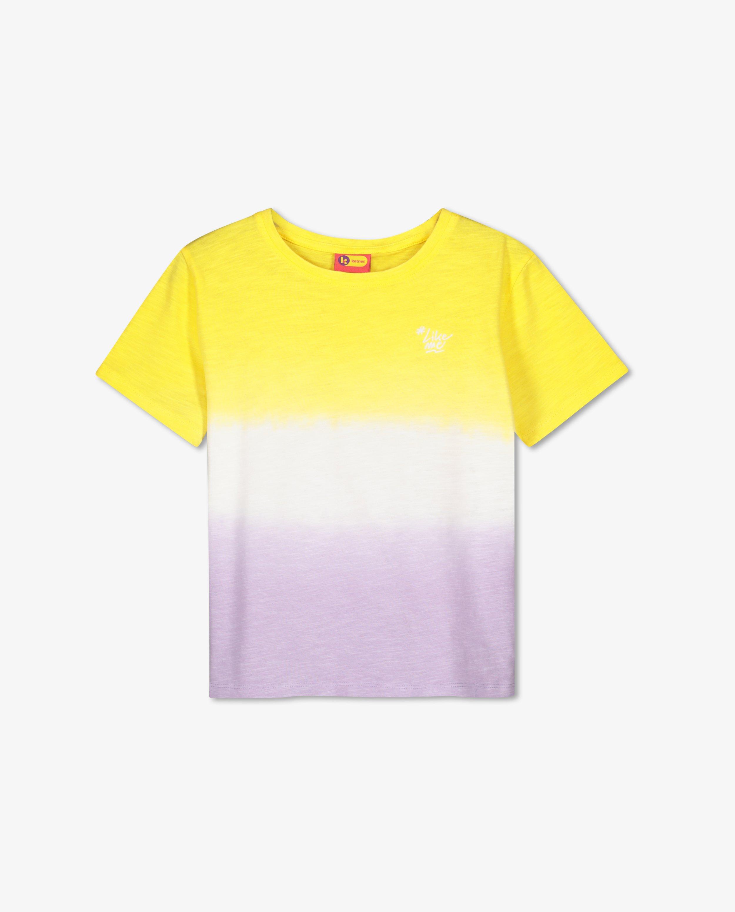 T-shirts - T-shirt met gradiëntprint #LikeMe