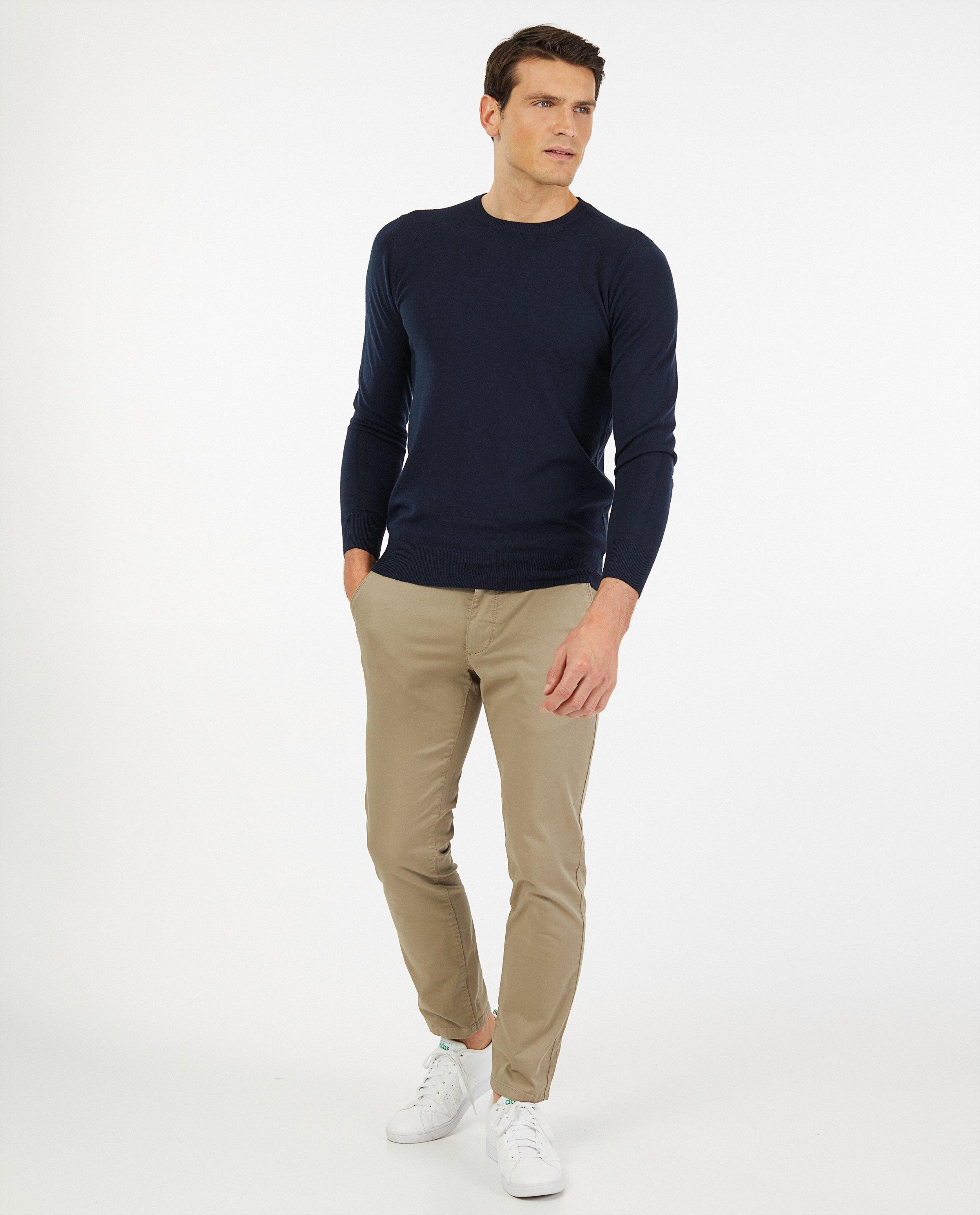 Fin pull gris - doux tricot - Indeed