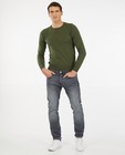 Fin pull vert - doux tricot - Indeed