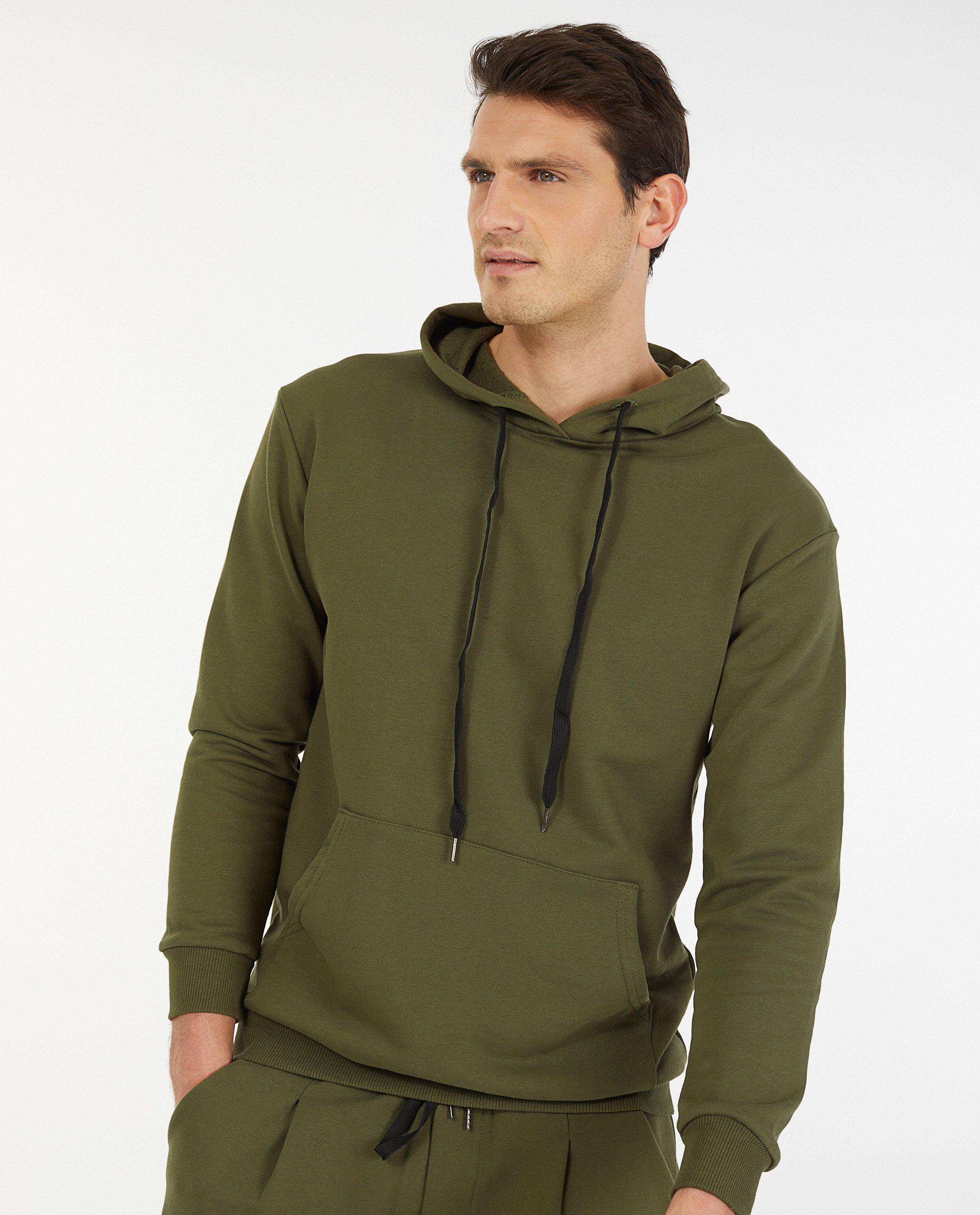 Zwarte hoodie - met capuchon - Indeed