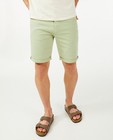 Shorts - Bermuda vert pâle