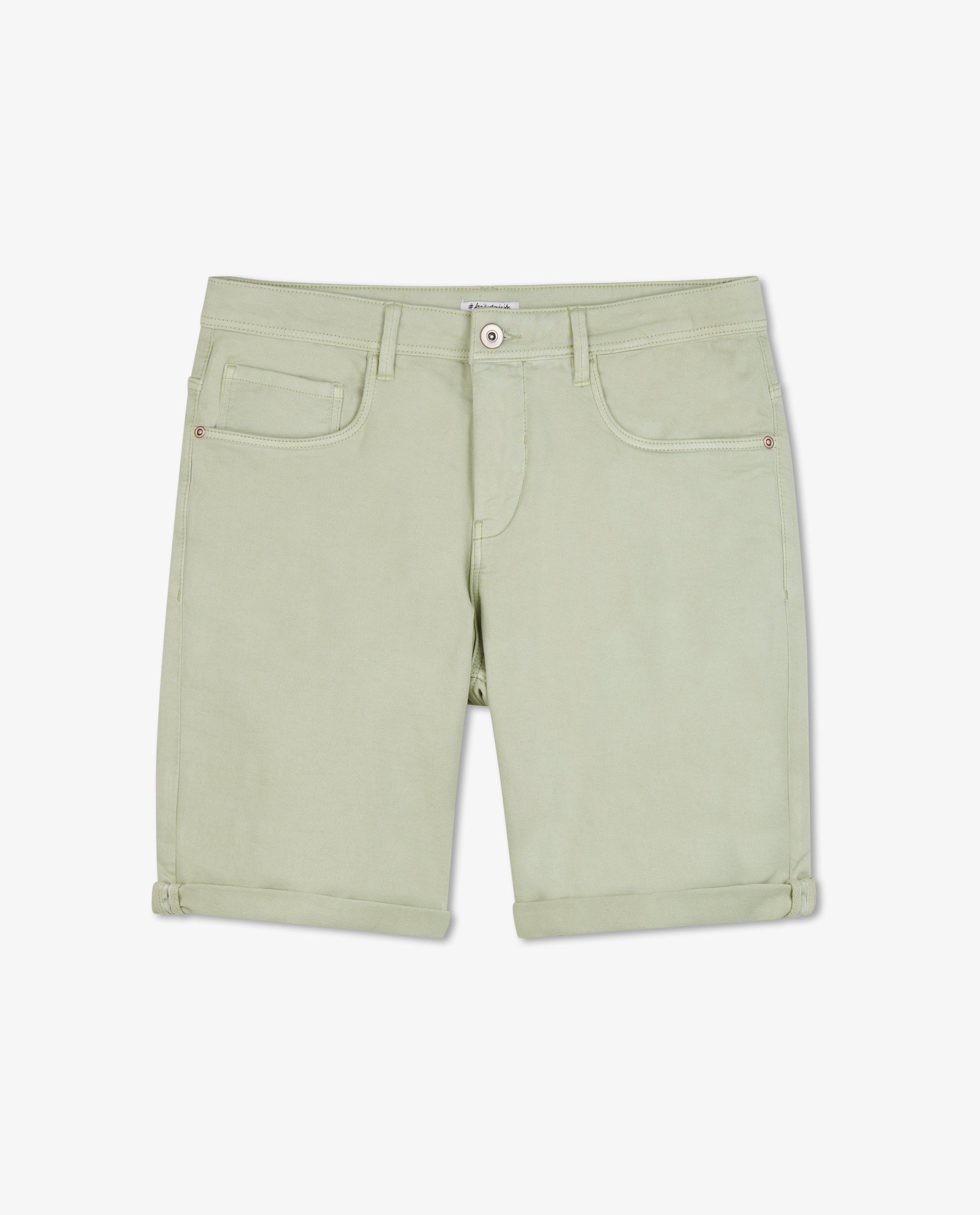 Bermuda vert p&acirc;le - D&eacute;tails du produit - vert clair - image num&eacute;ro 5