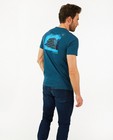 T-shirts - Biokatoenen T-shirt in blauw