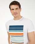 T-shirts - Biokatoenen T-shirt met strepen