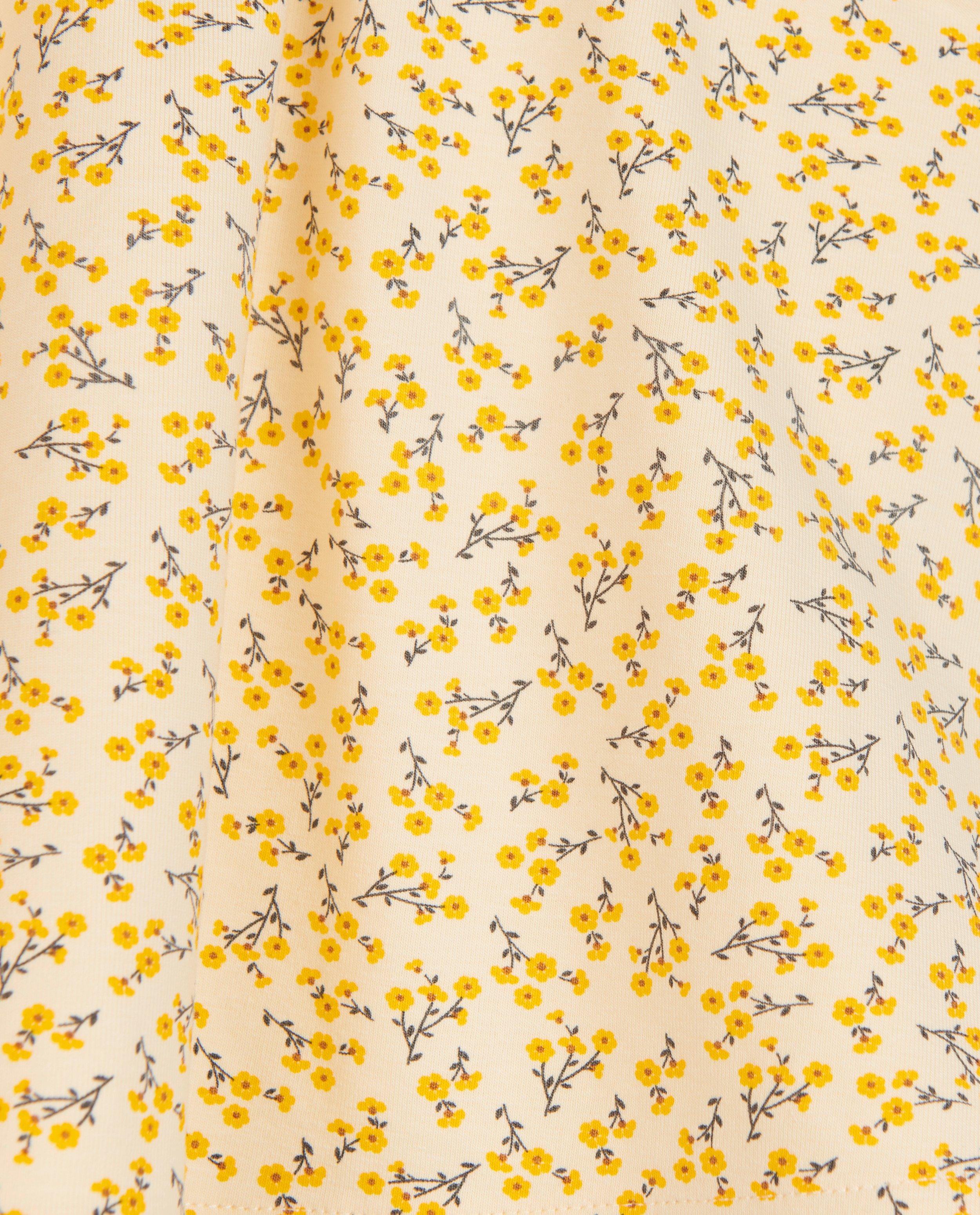 Rokken - Rok met lila bloemenprint BESTies