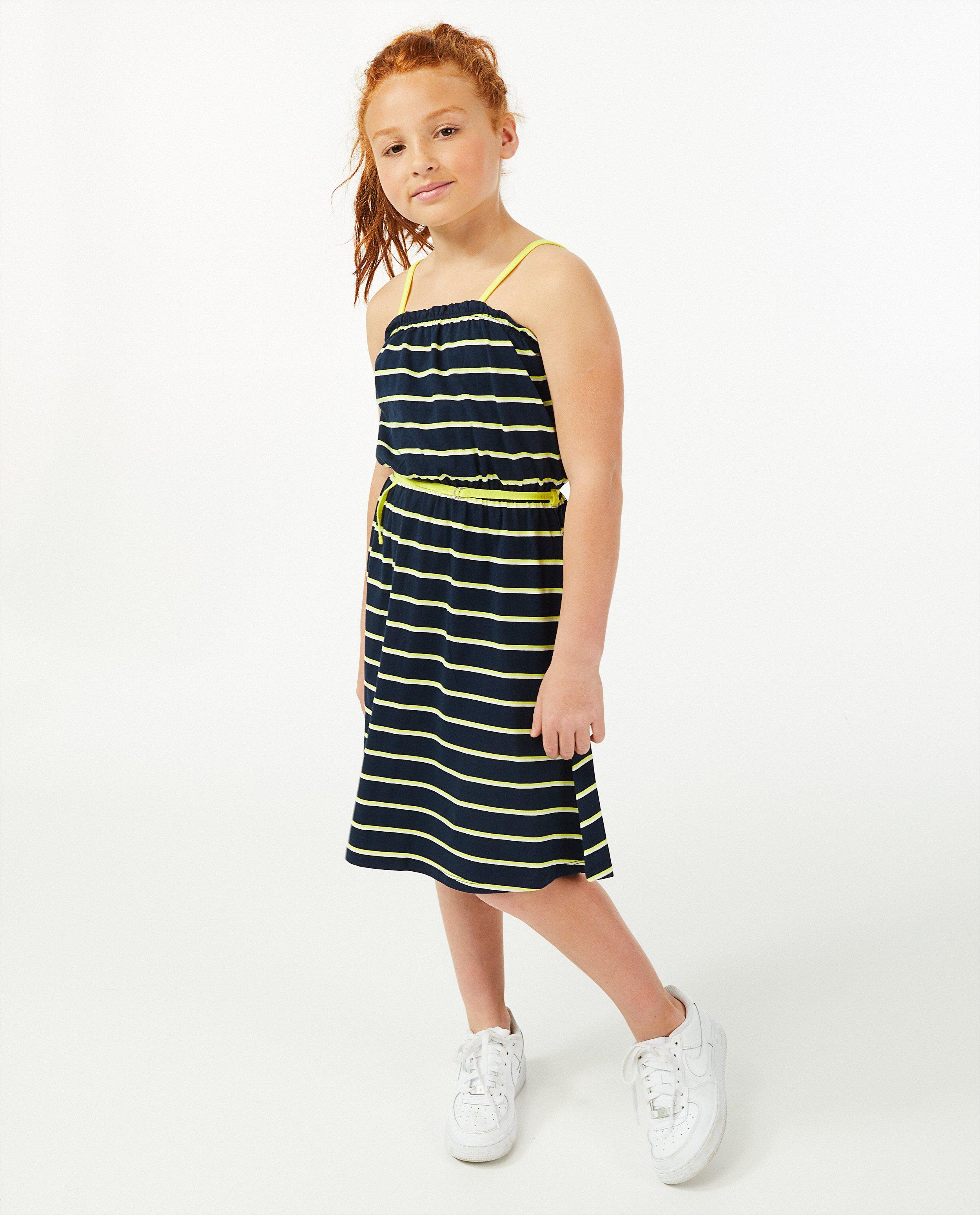 Robes - Robe rayée en coton bio