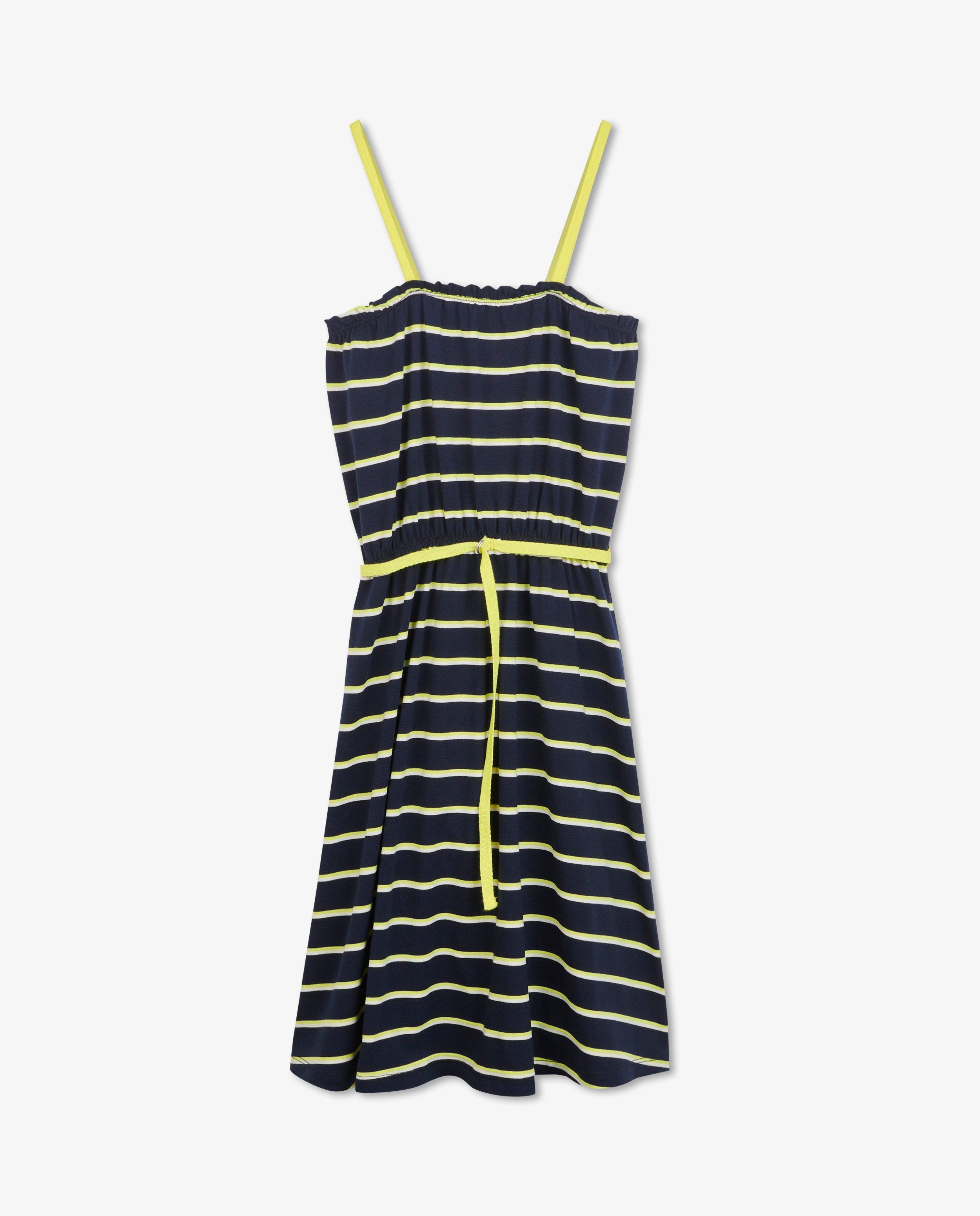 Robes - Robe rayée en coton bio