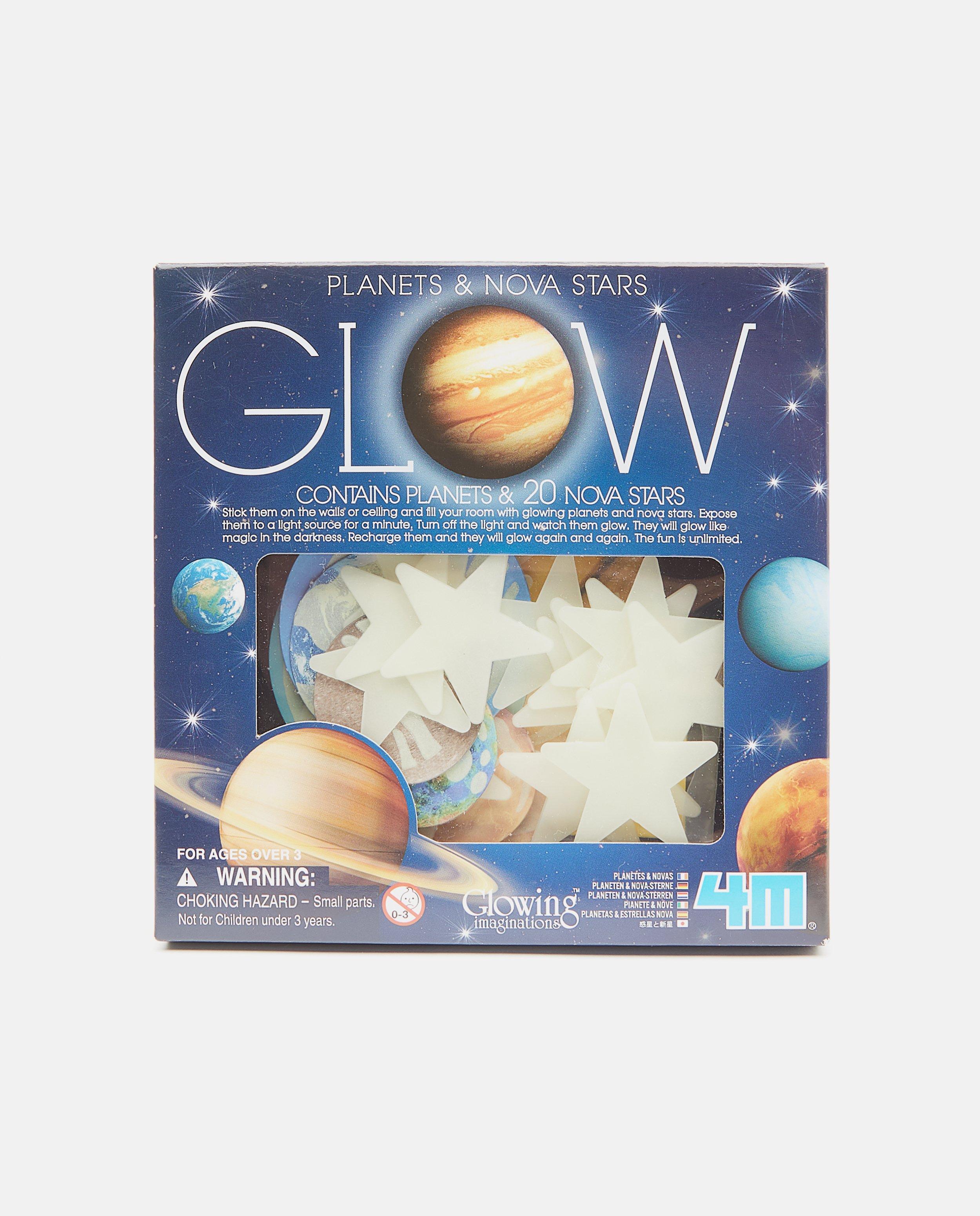 Glow in the dark sterren en planeten - 4M - JBC