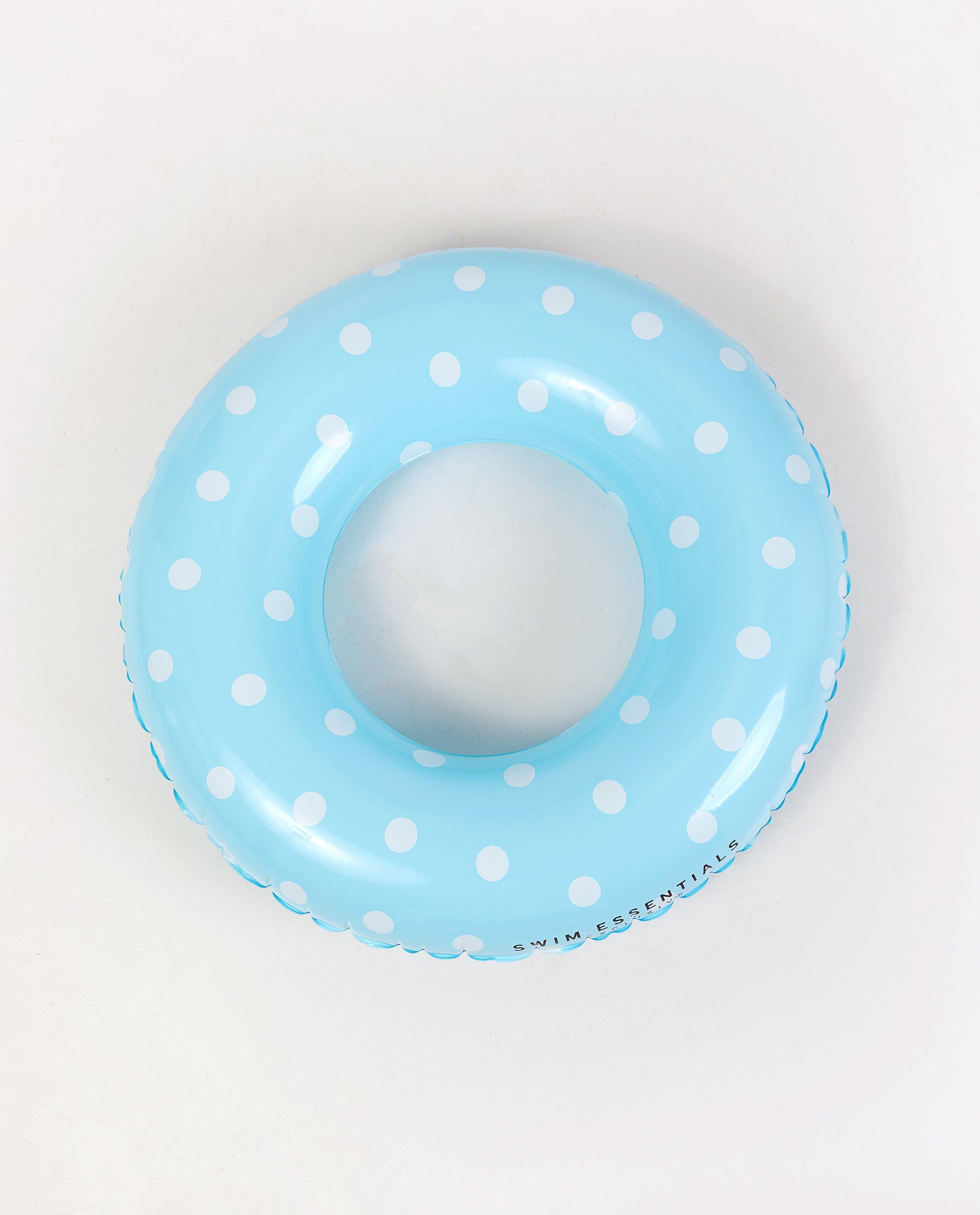 Cadeaux - Bouée bleu clair à pois