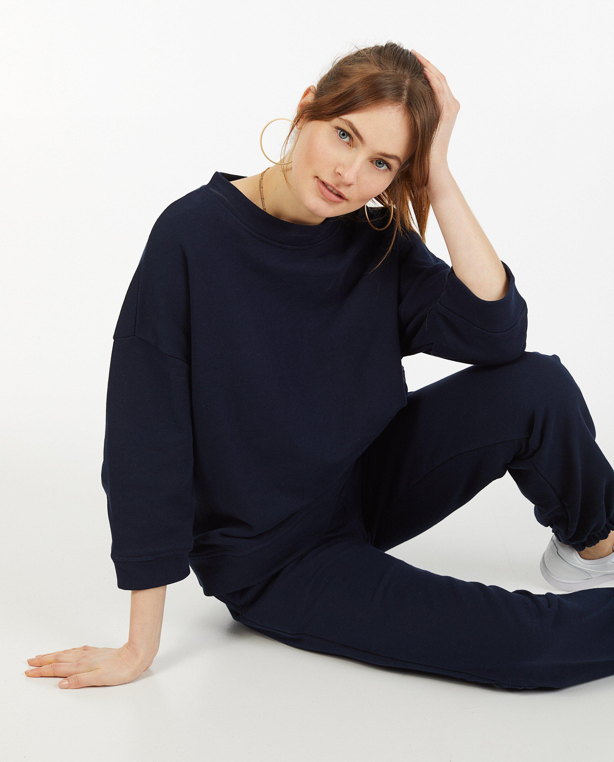 Sweaters - Offwhite oversized sweater Ella Italia