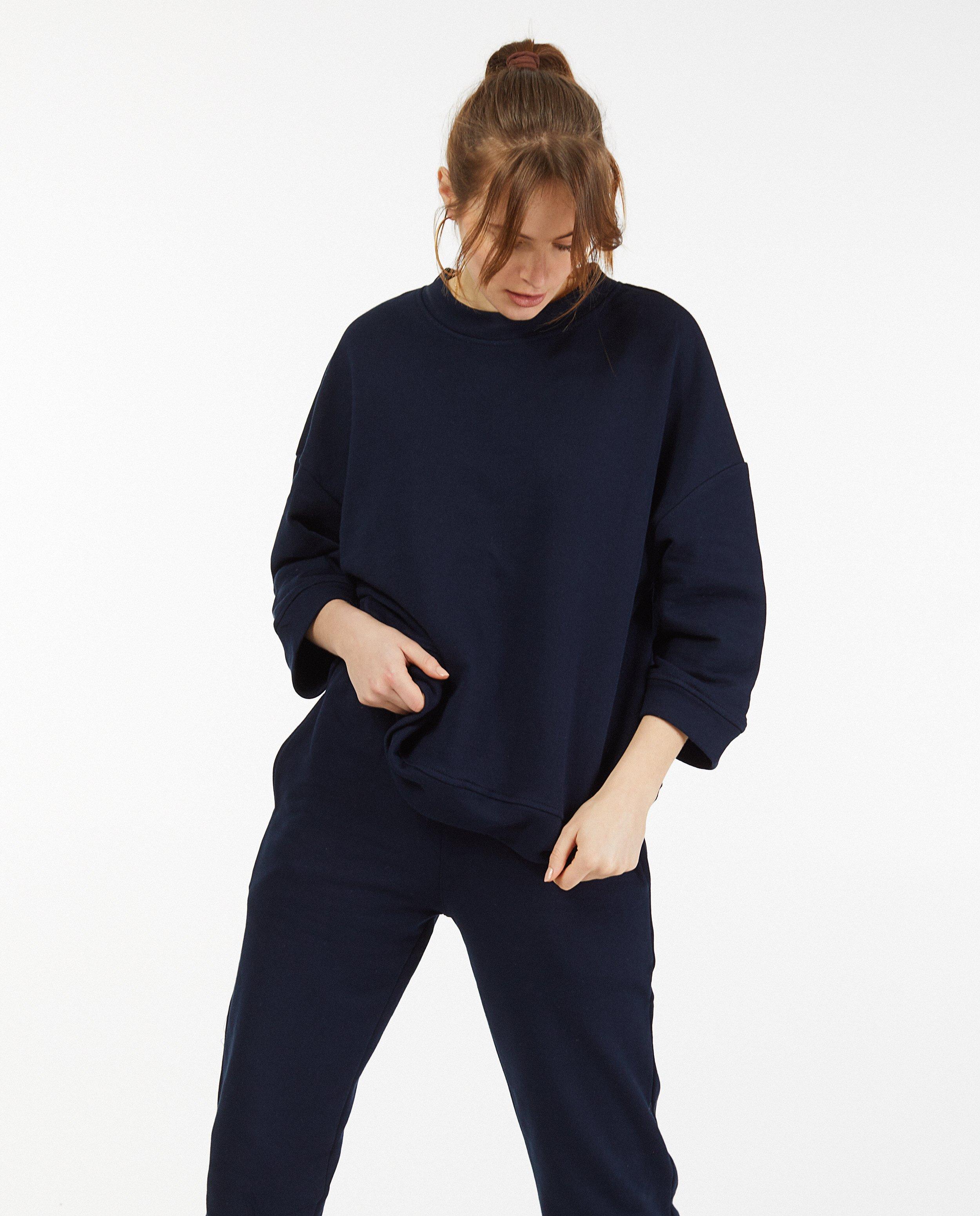 Sweaters - Offwhite oversized sweater Ella Italia