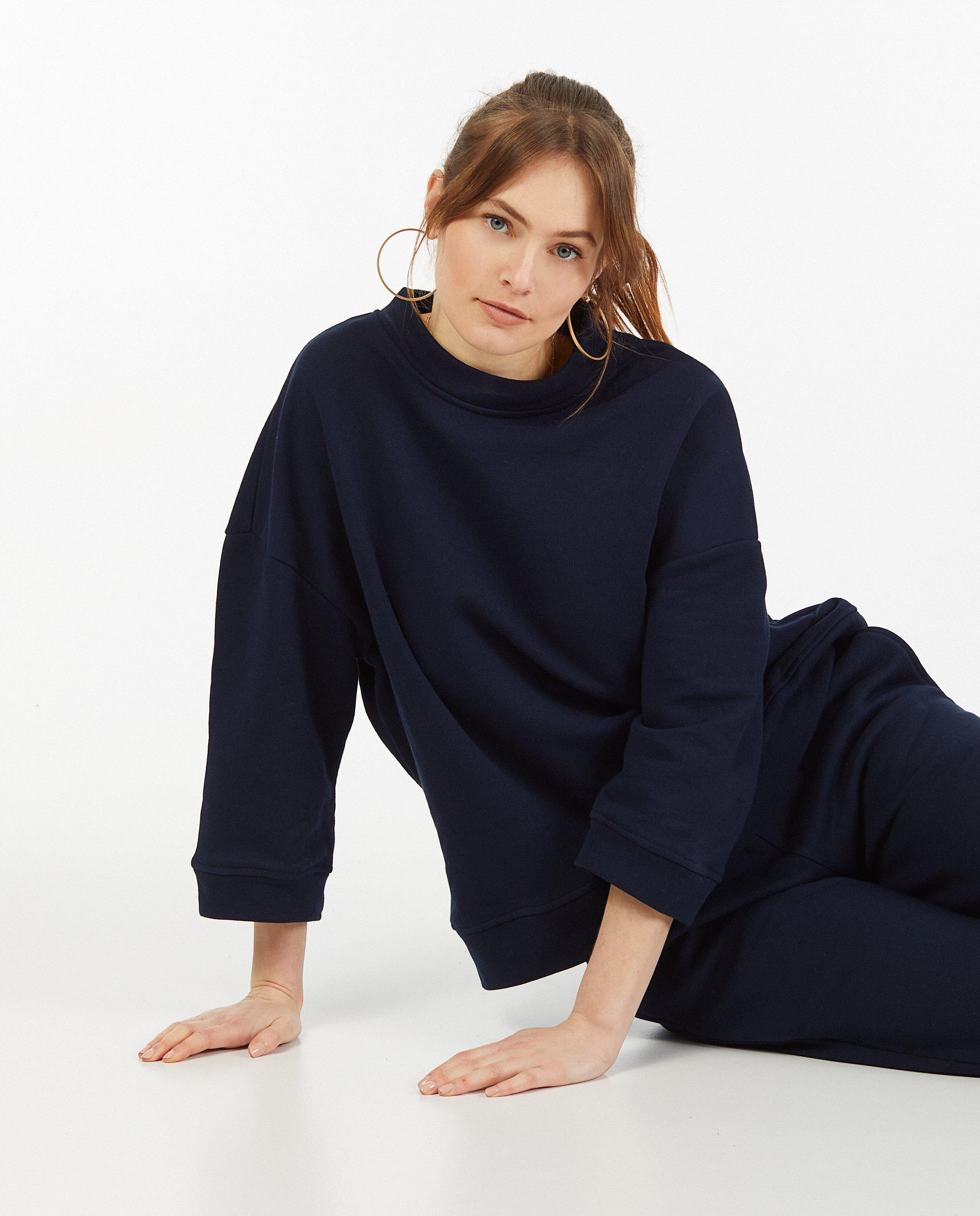 Sweaters - Offwhite oversized sweater Ella Italia