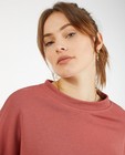 Roze oversized sweater Ella Italia - stretch - Ella Italia