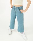 Jeans - Blauwe jeans, culotte fit