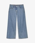 Jeans - Blauwe jeans, culotte fit