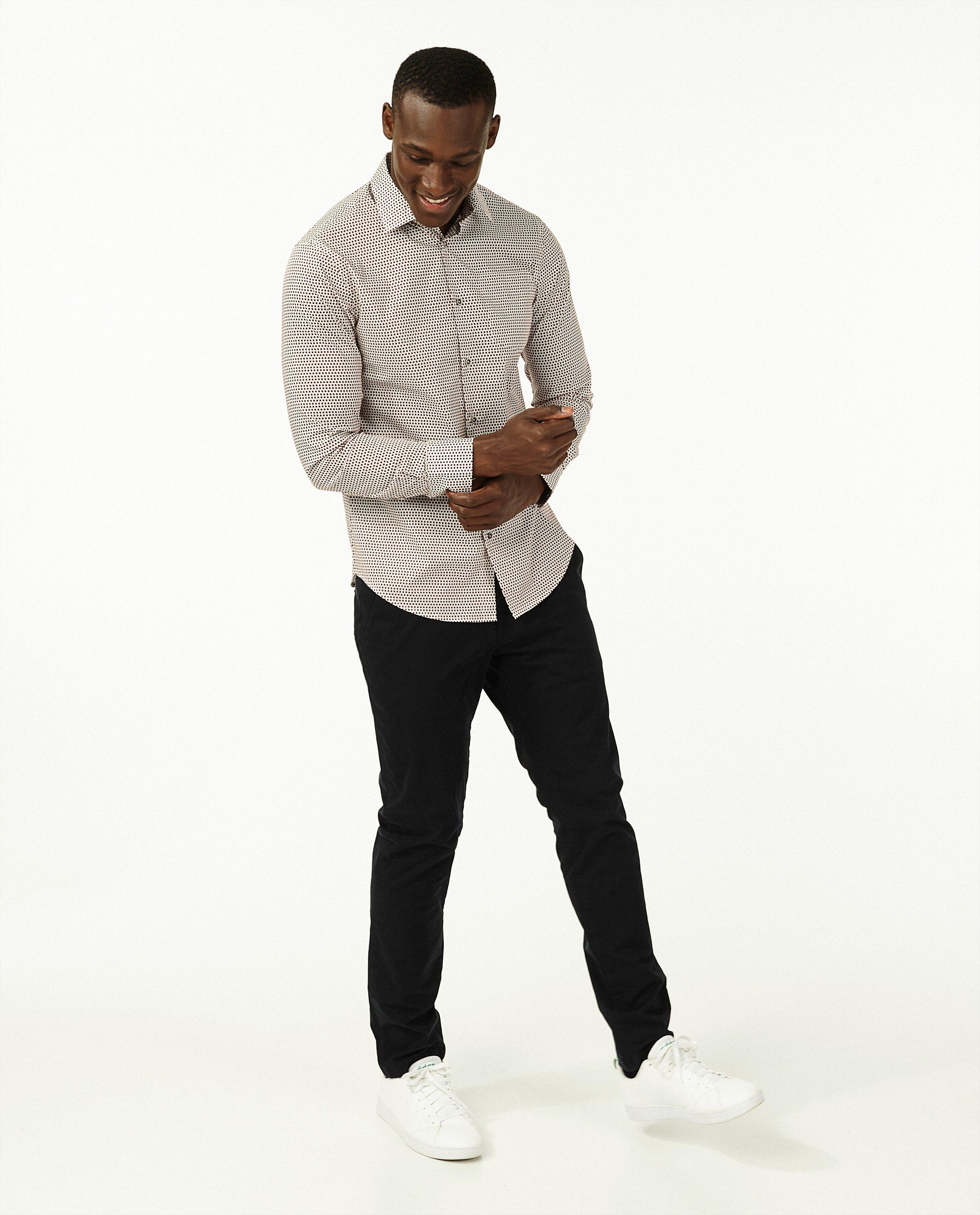 Kakigroene chino slim fit Matthew - null - Iveo