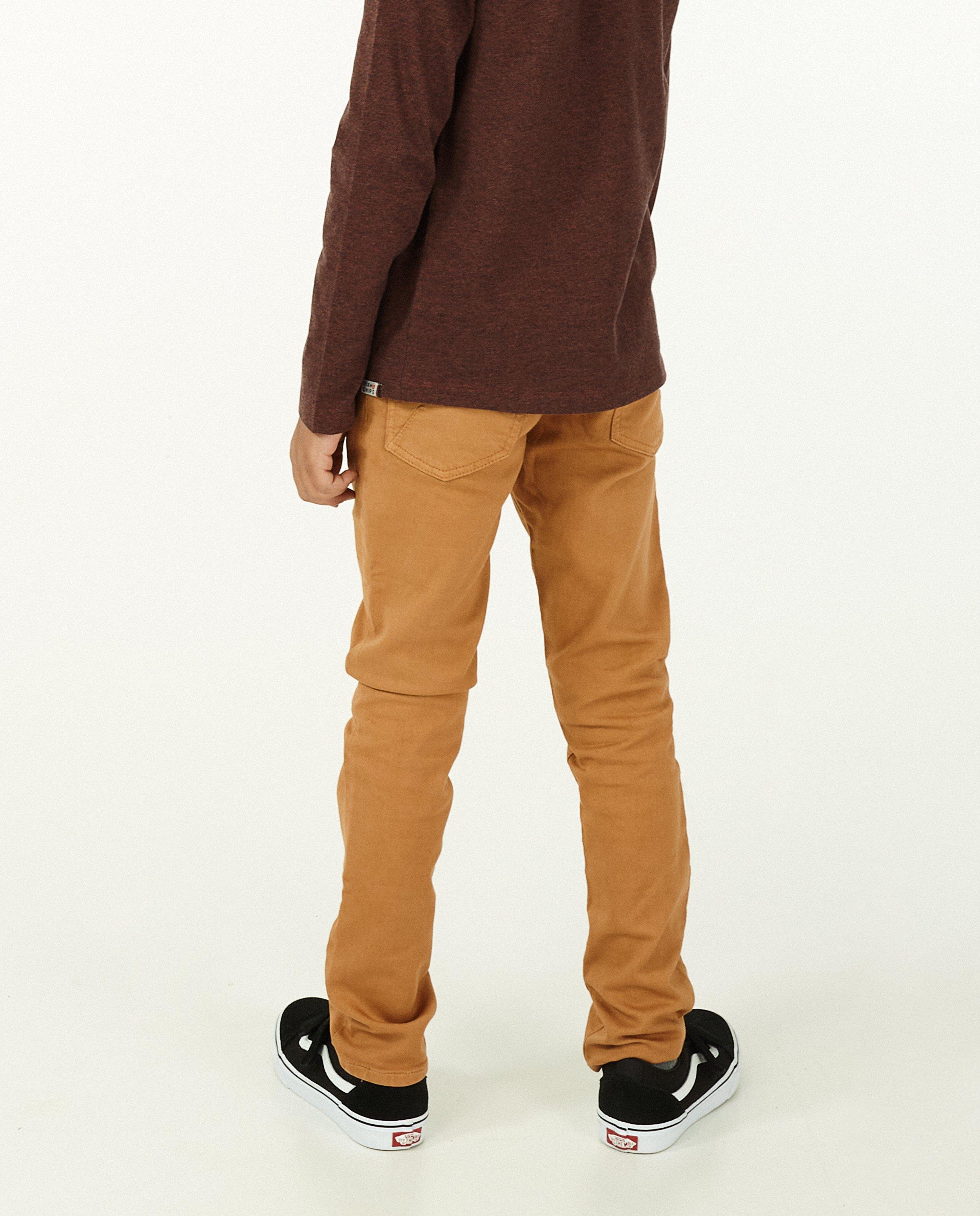 Broeken - Skinny van organic sweat denim, 9-15 jaar 