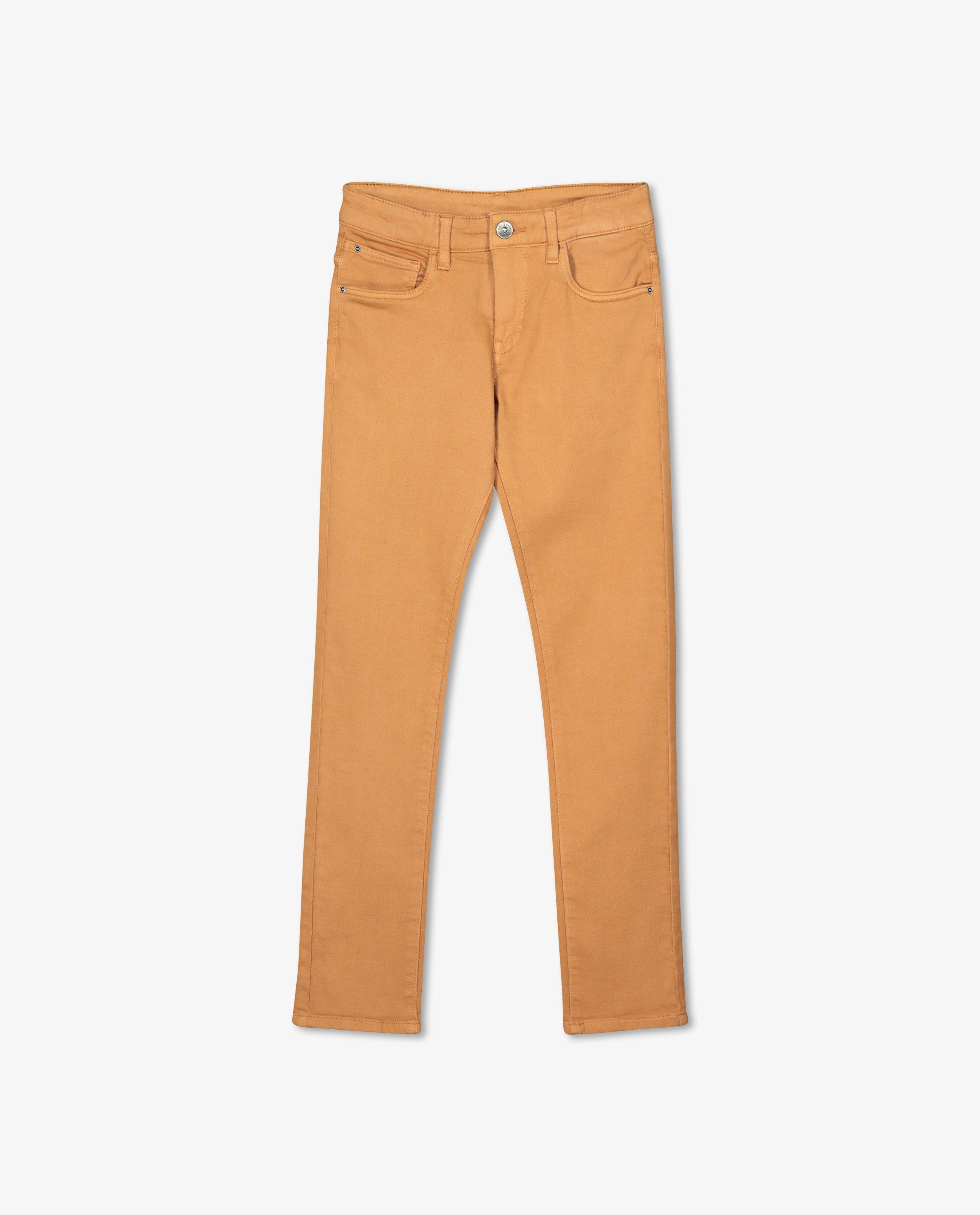 Broeken - Skinny van organic sweat denim, 9-15 jaar 