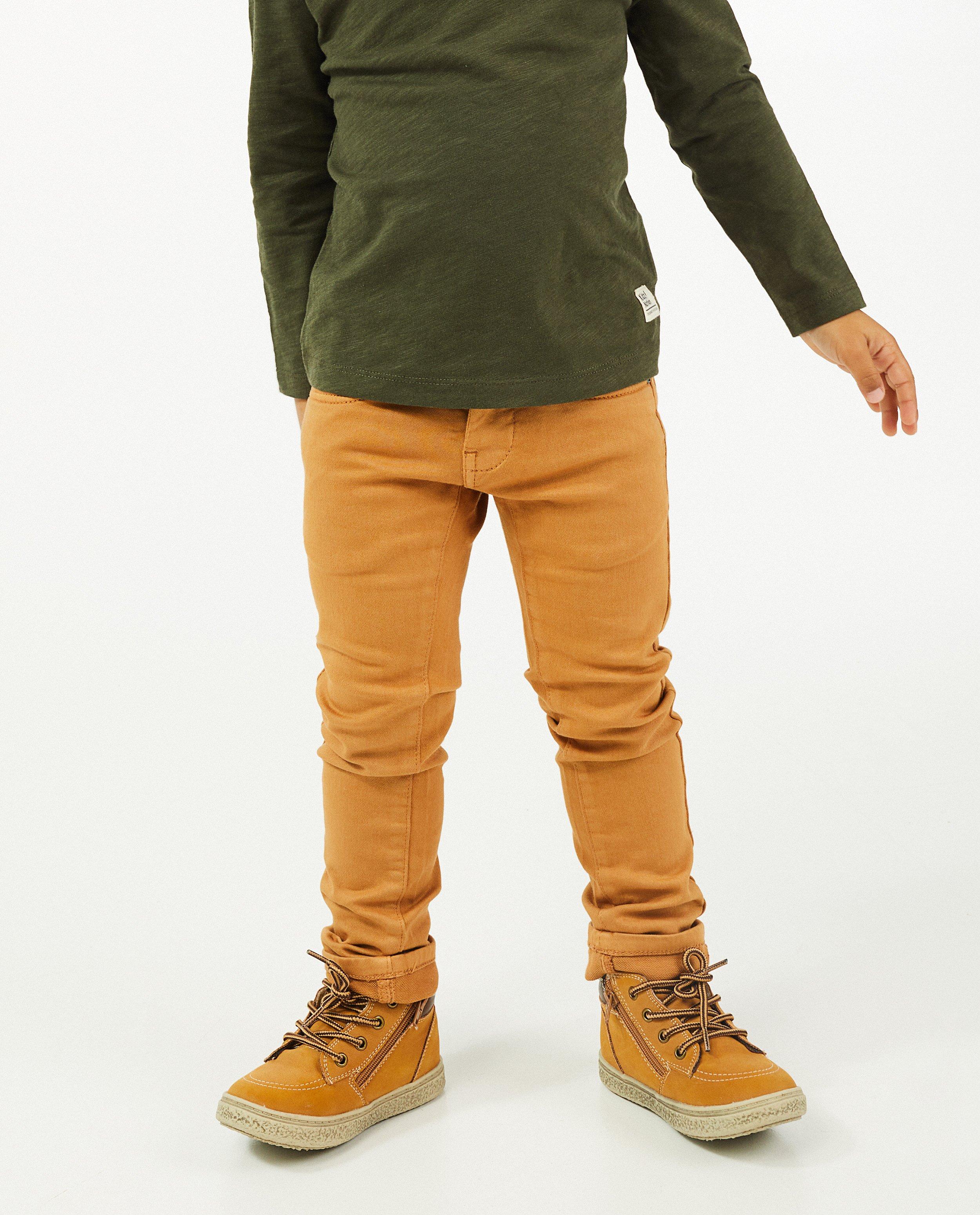 Pantalons - Skinny Joey en sweat denim, 2-8 ans