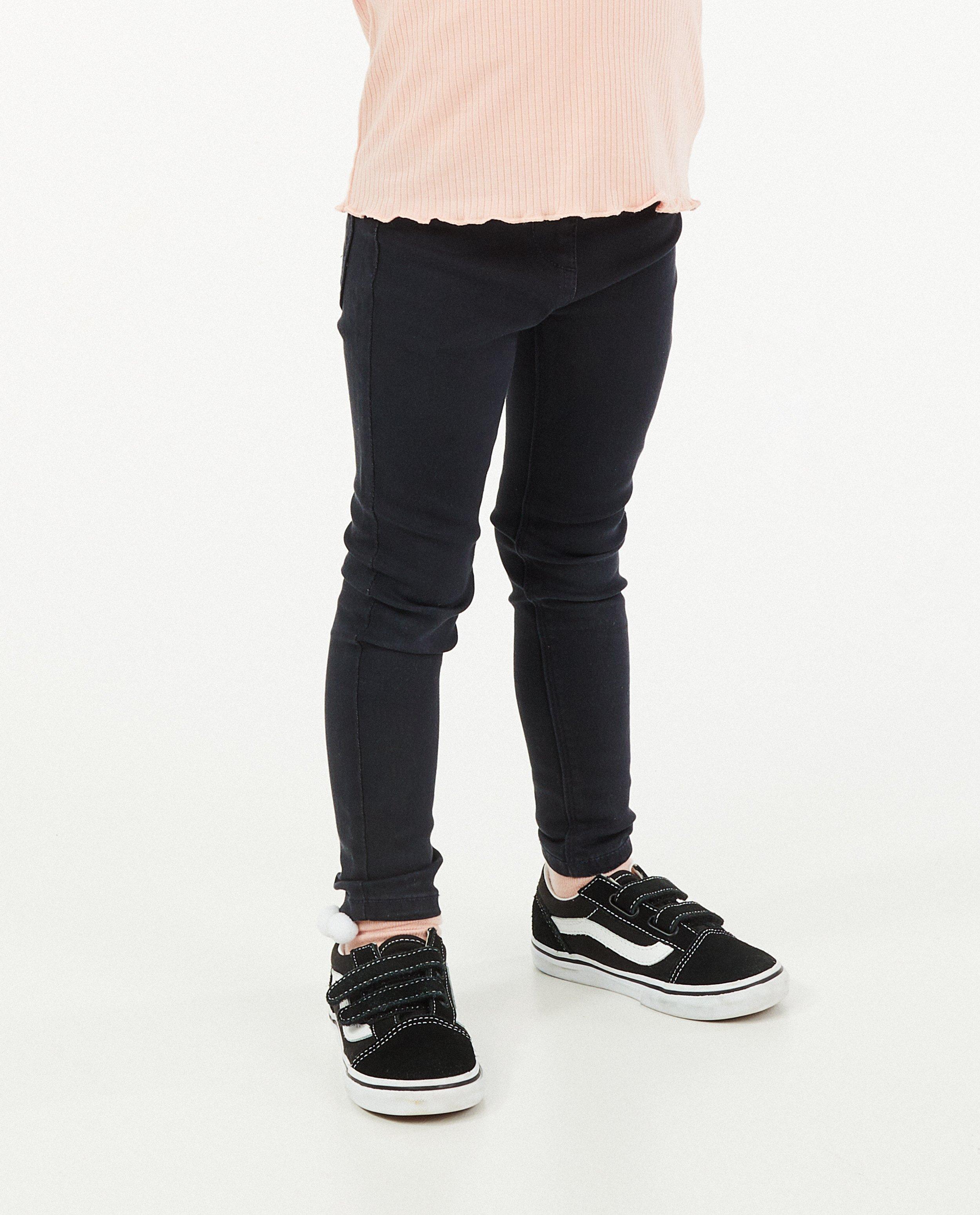 Broeken - Donkerroze jegging BESTies