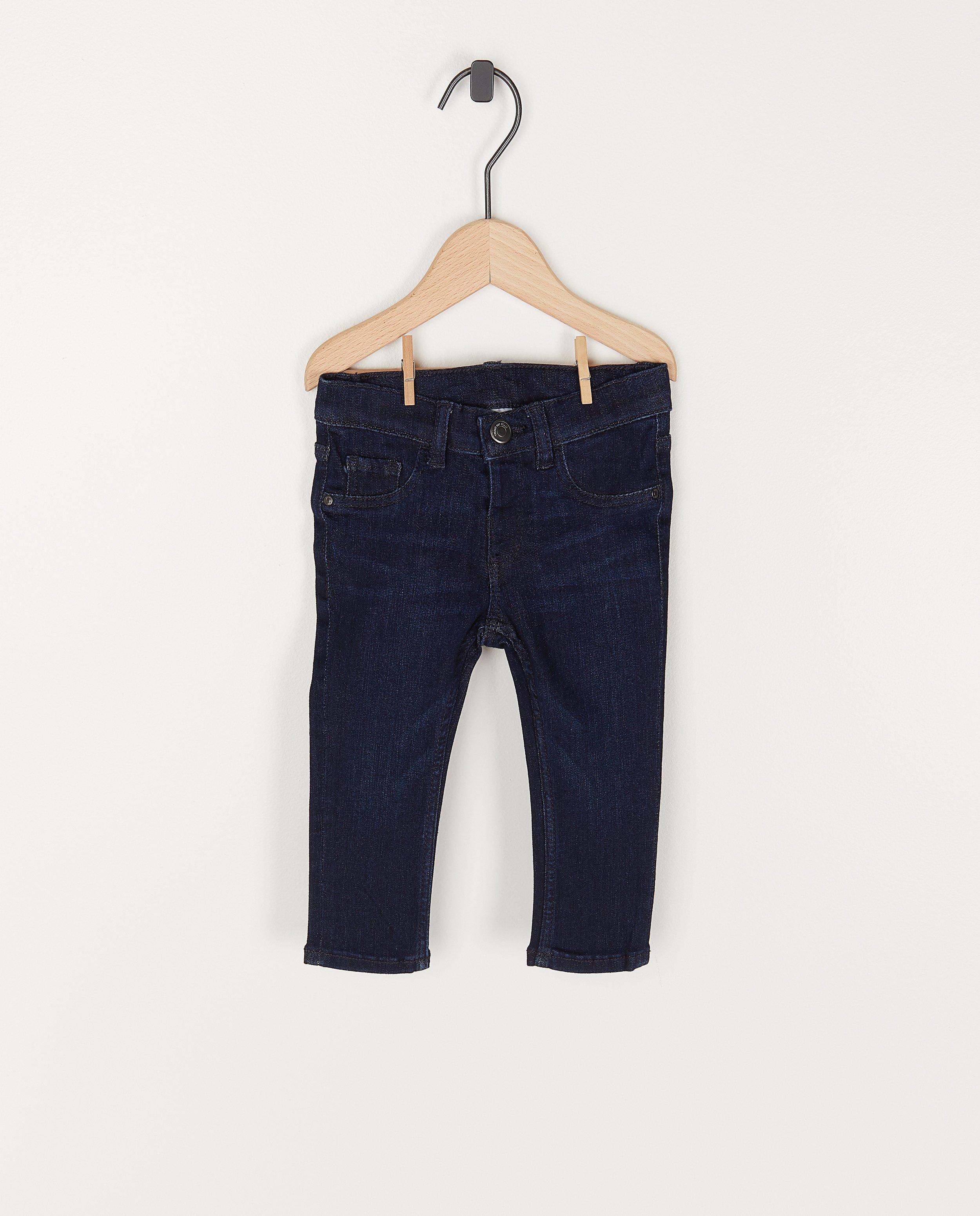 Jeans bleu foncé pour bébés - avec du stretch - Cuddles and Smiles