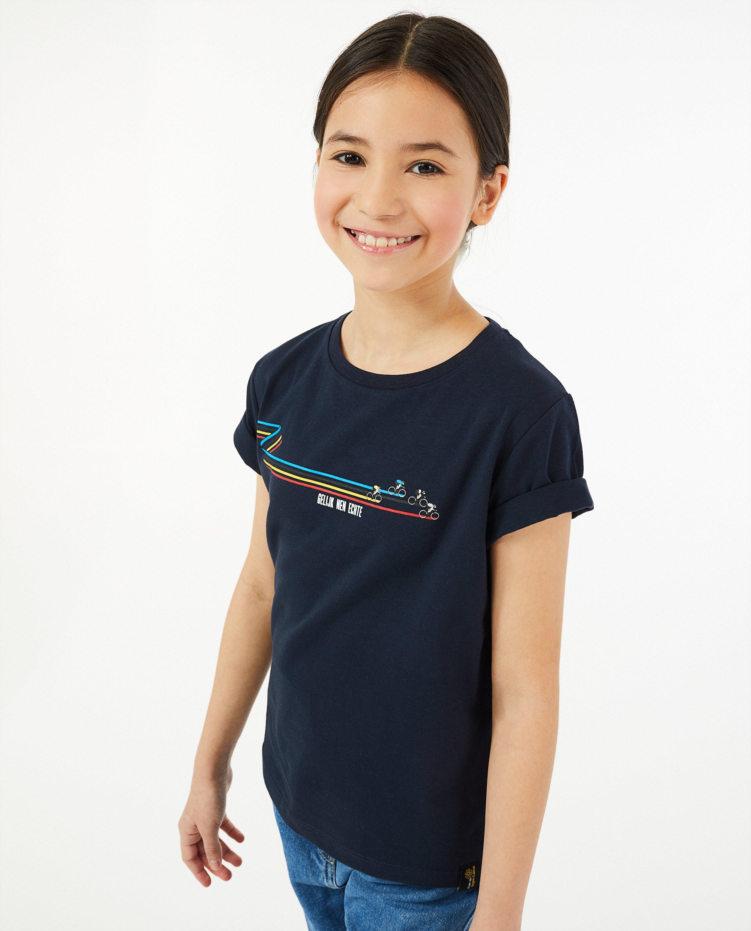 T-shirts - 'Gelijk nen Echte'-T-shirt, 7-14 jaar