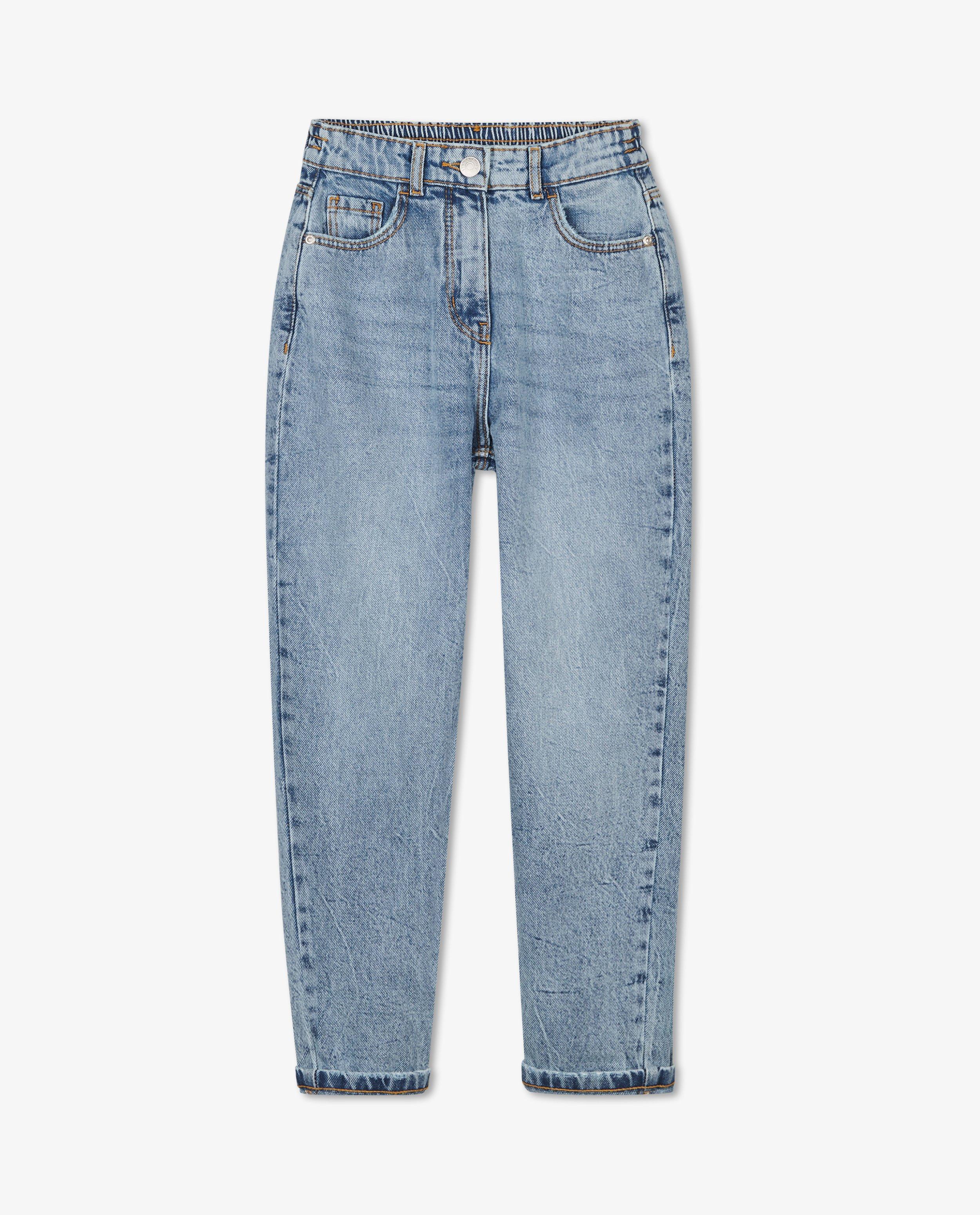 Jeans - Jeans mom bleu clair Sam