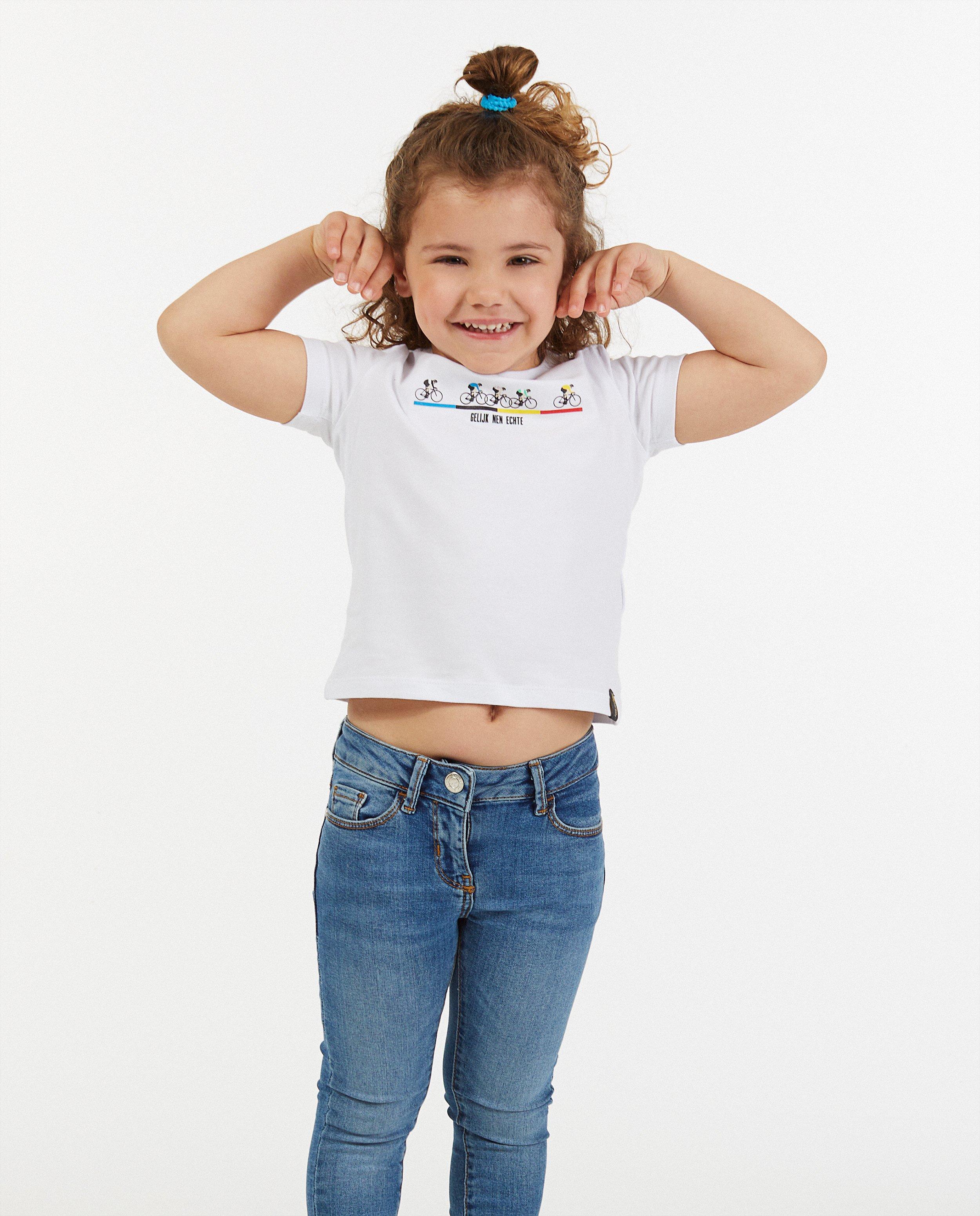 T-shirts - 'Gelijk nen Echte'-T-shirt, 2-7 jaar