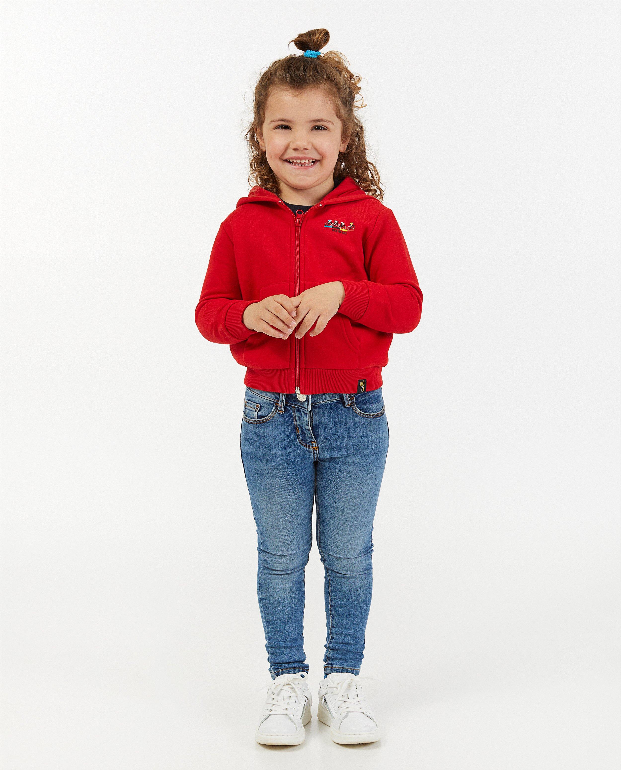 'Gelijk nen Echte'-sweatvest, 2-7 jaar - null - Kom op tegen Kanker