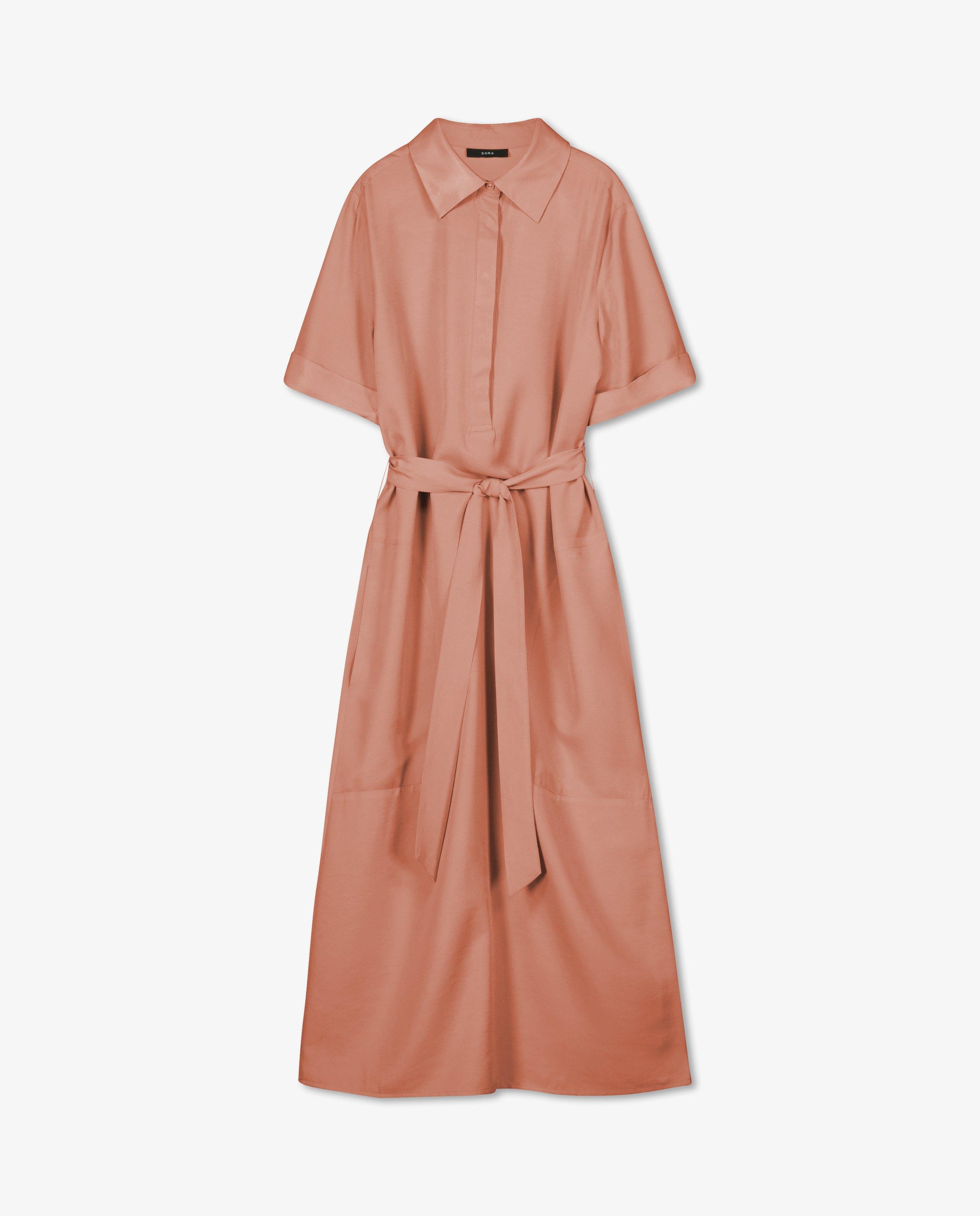 Robes - Robe noire en satin Sora