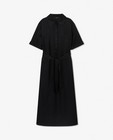Kleedjes - Satijnen jurk in zwart Sora