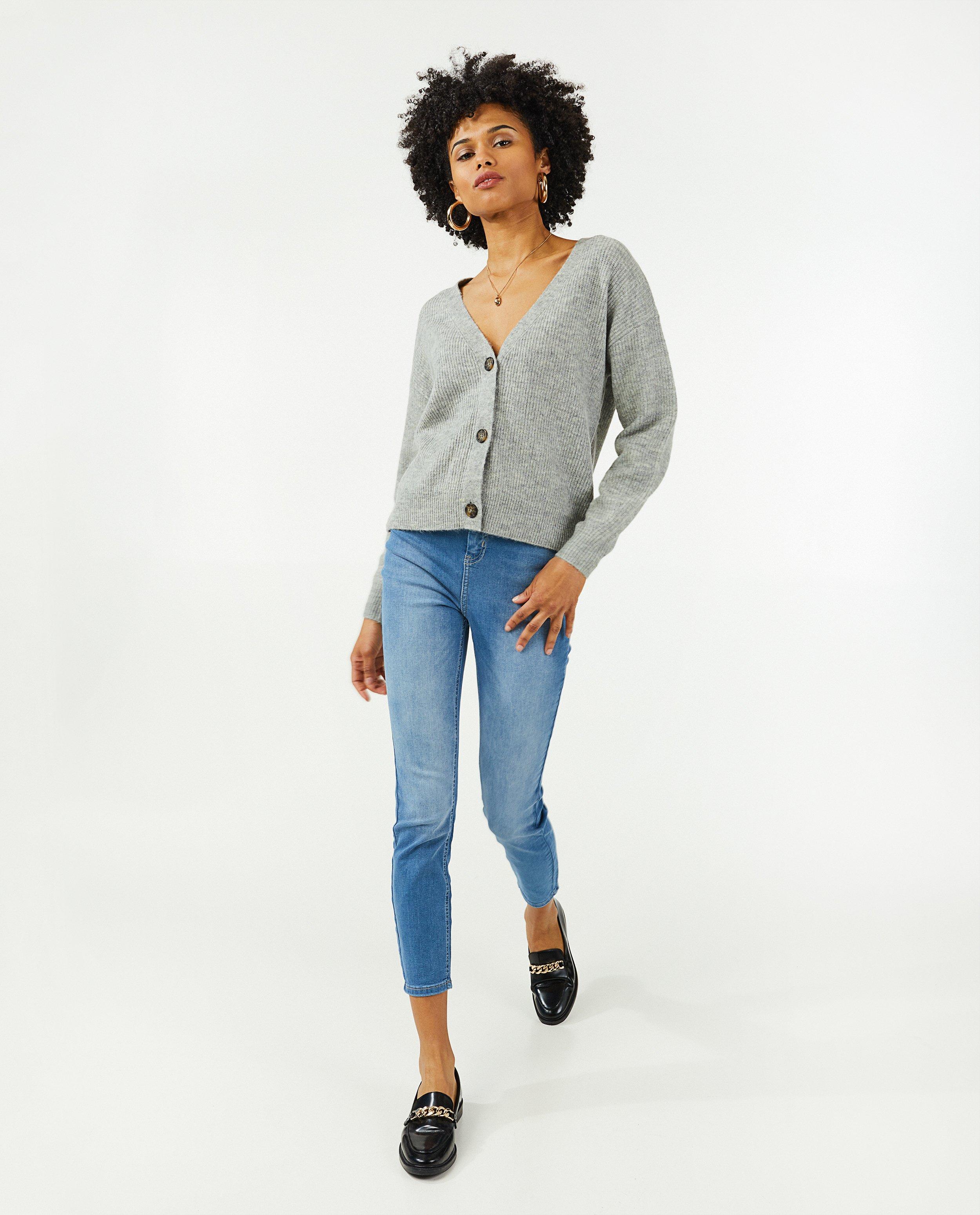 Cardigans - Cardigan beige en tricot Sora
