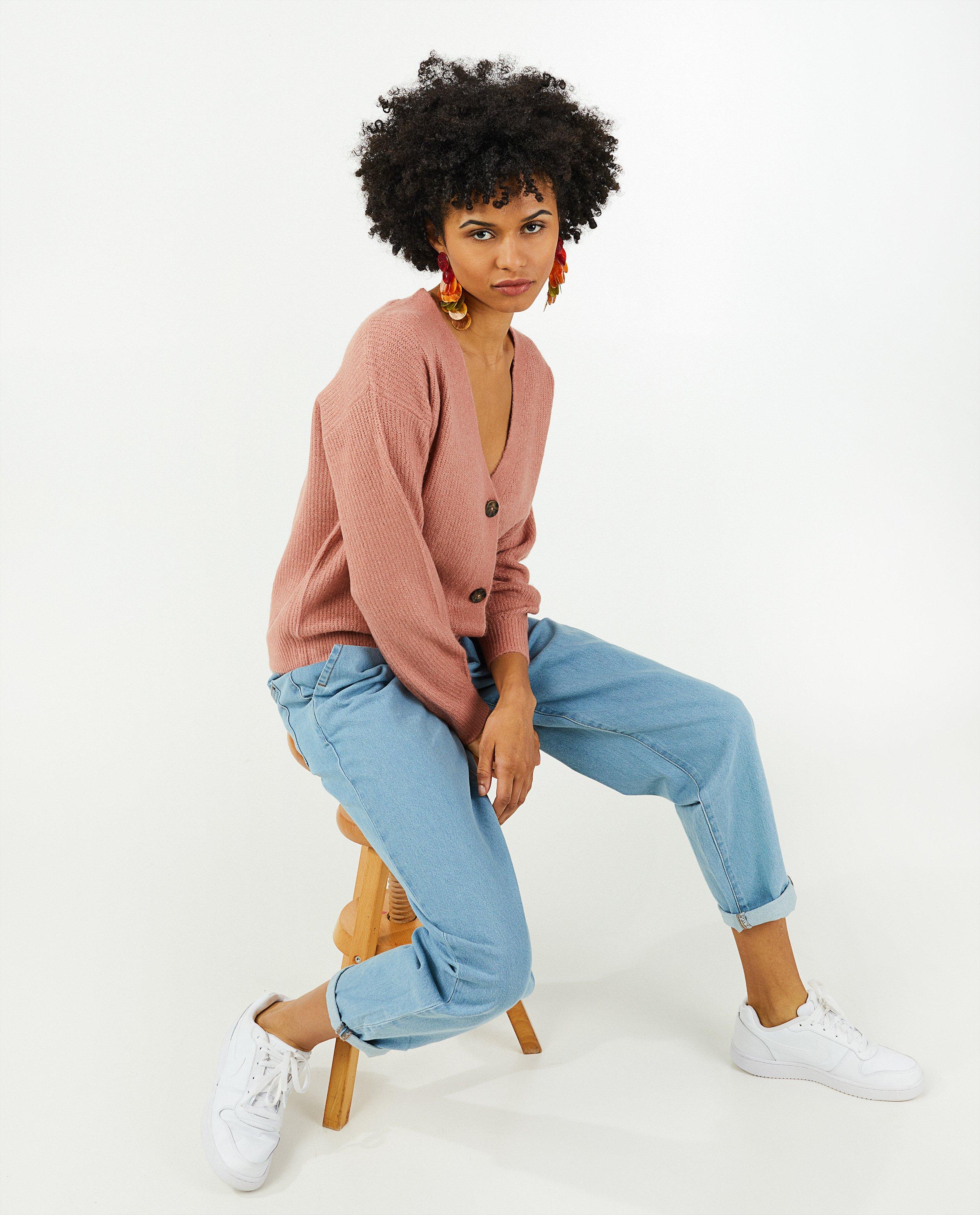 Cardigans - Cardigan beige en tricot Sora