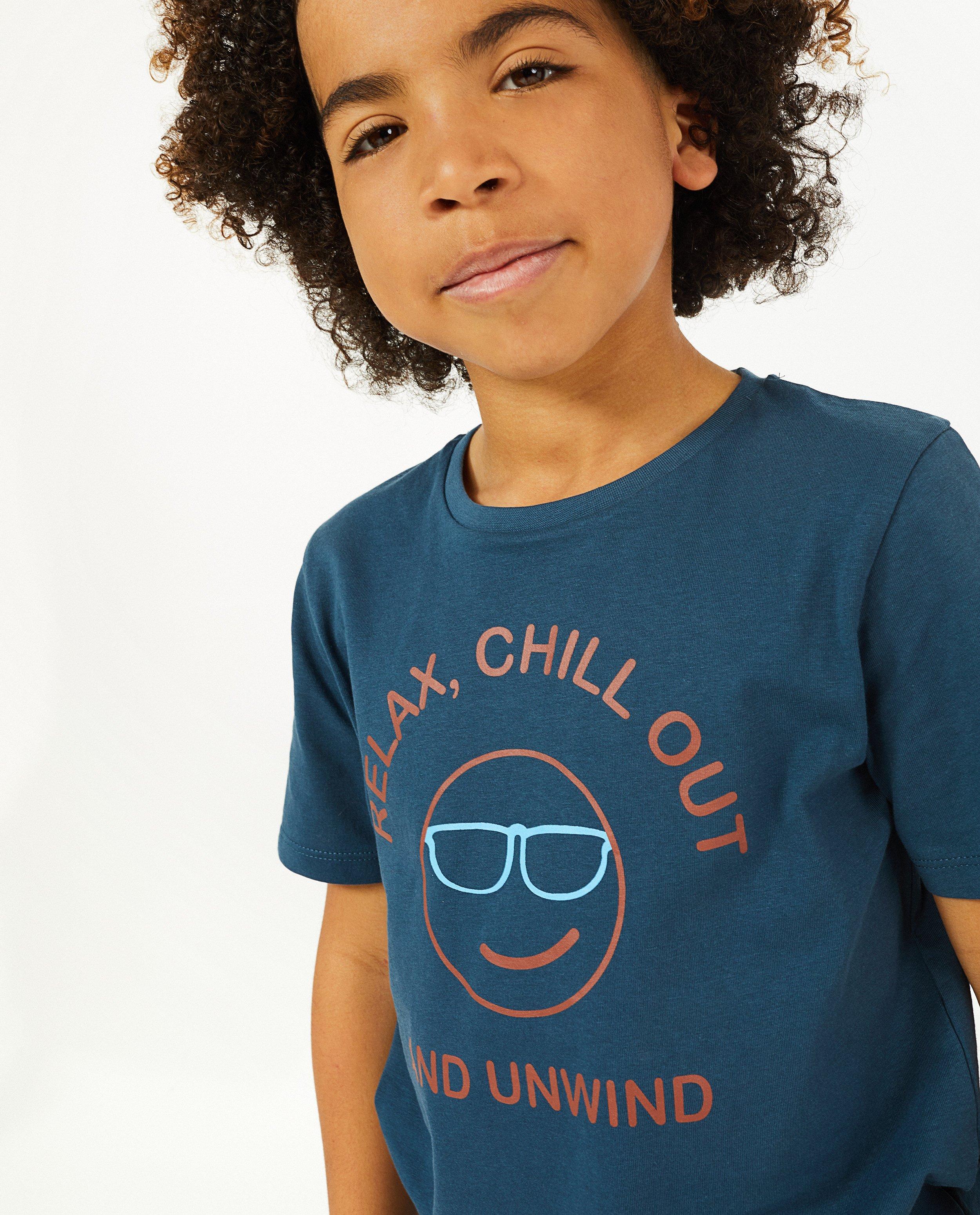 T-shirts - T-shirt brun rouge à imprimé BESTies