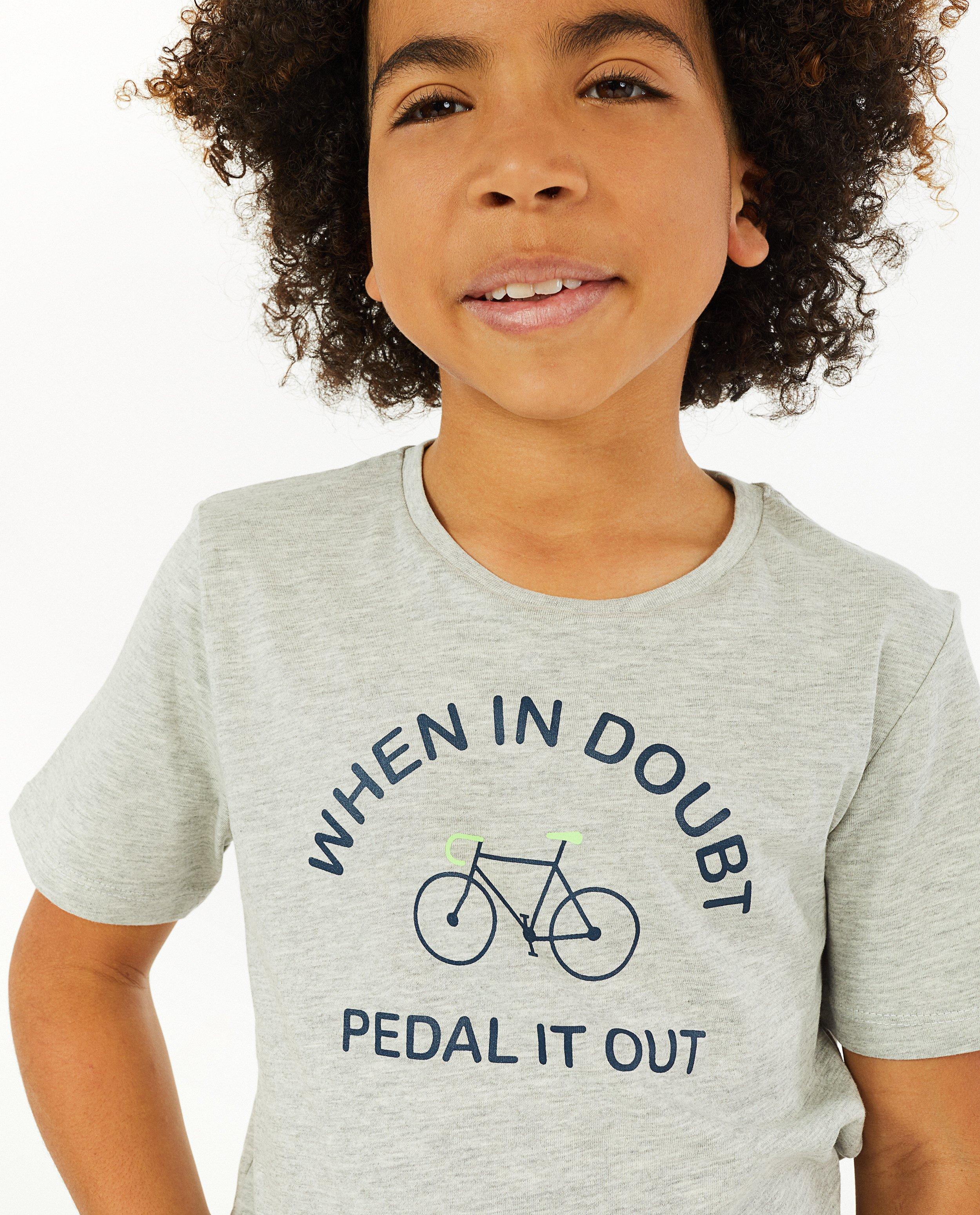 T-shirts - Roodbruin T-shirt met print BESTies