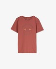 T-shirts - T-shirt brun rouge à imprimé BESTies