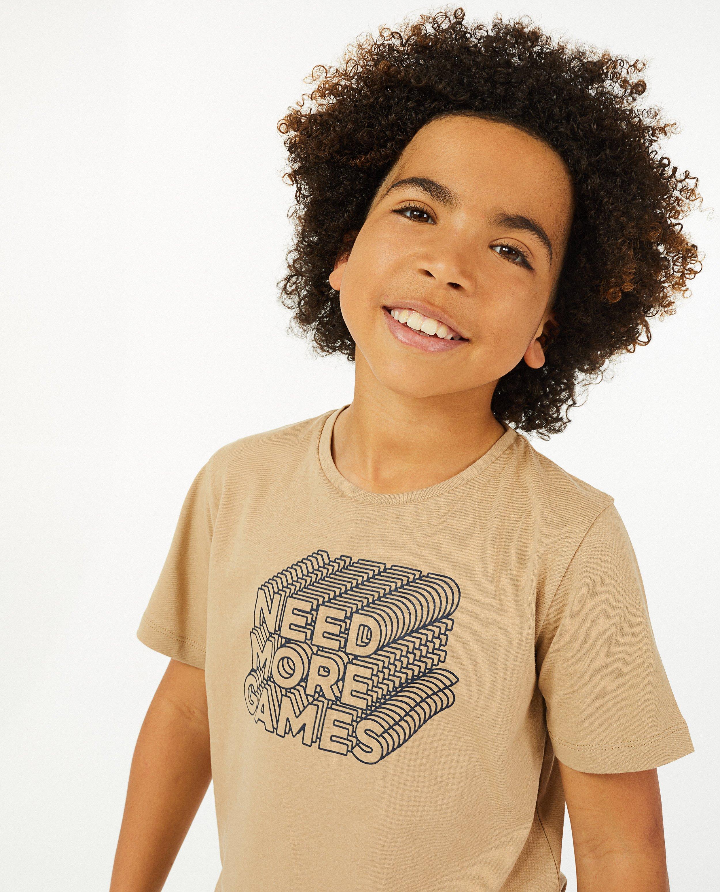 T-shirts - T-shirt beige à imprimé BESTies