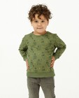 Sweaters - Grijze sweater met print BESTies