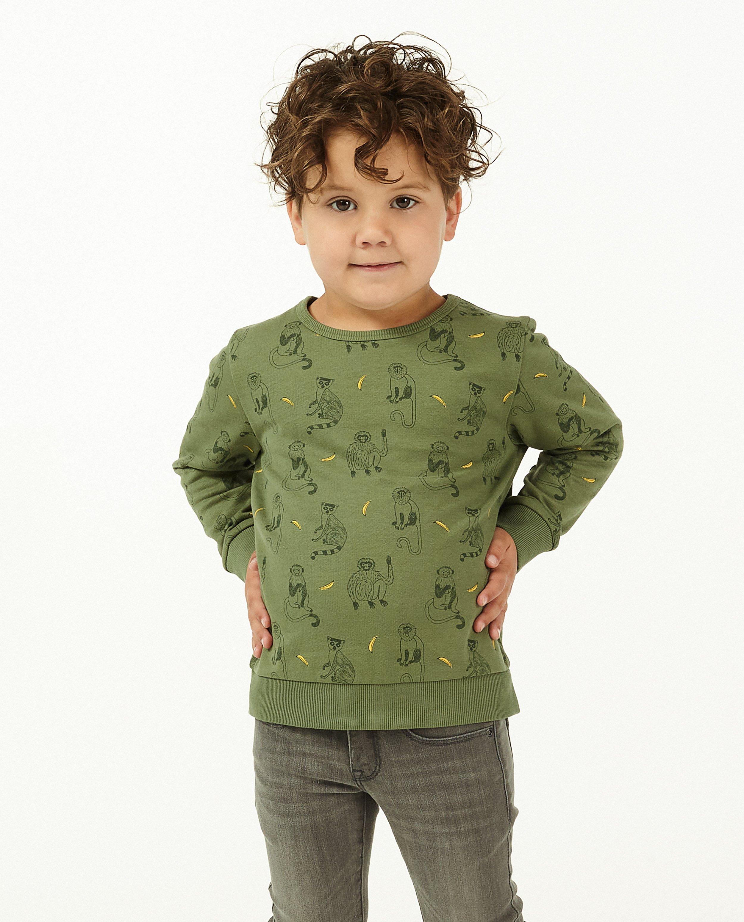 Sweats - Sweat gris à imprimé BESTies