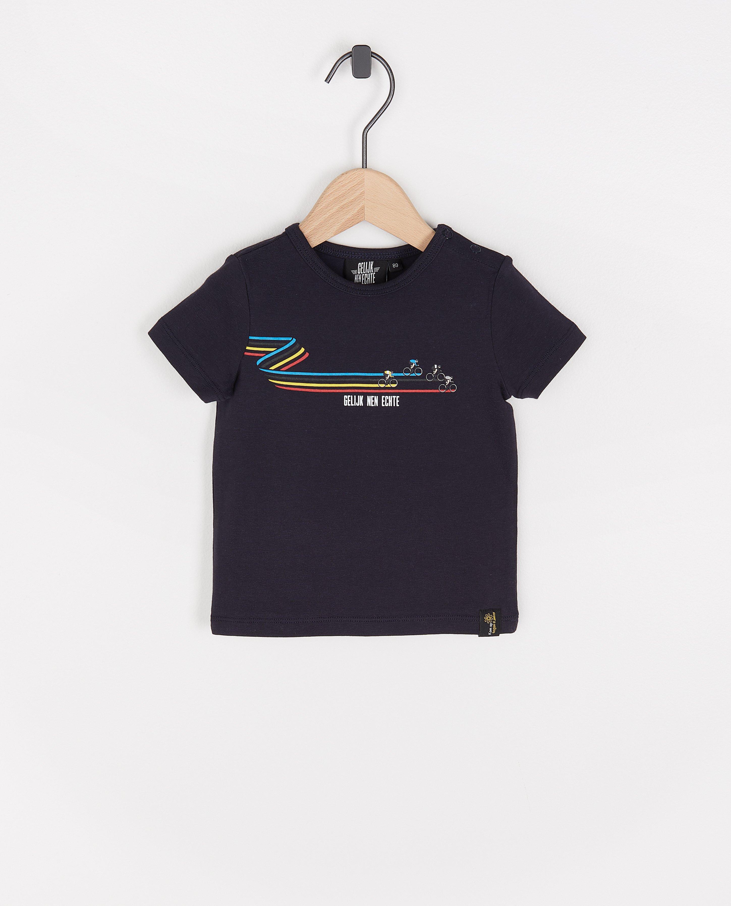 'Gelijk nen Echte'-T-shirt, baby - Kom op tegen Kanker - Kom op tegen Kanker