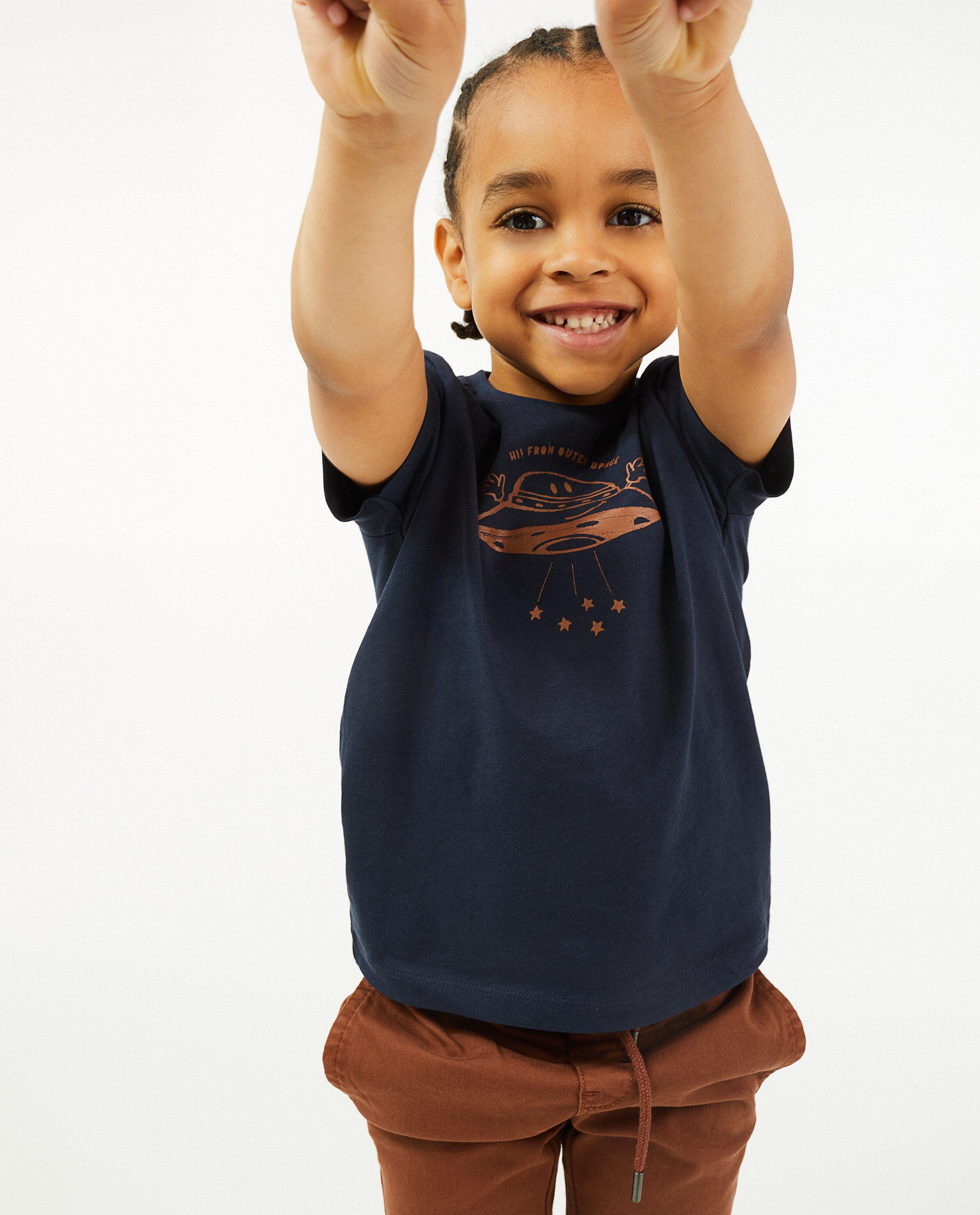 T-shirts - T-shirt beige à imprimé BESTies