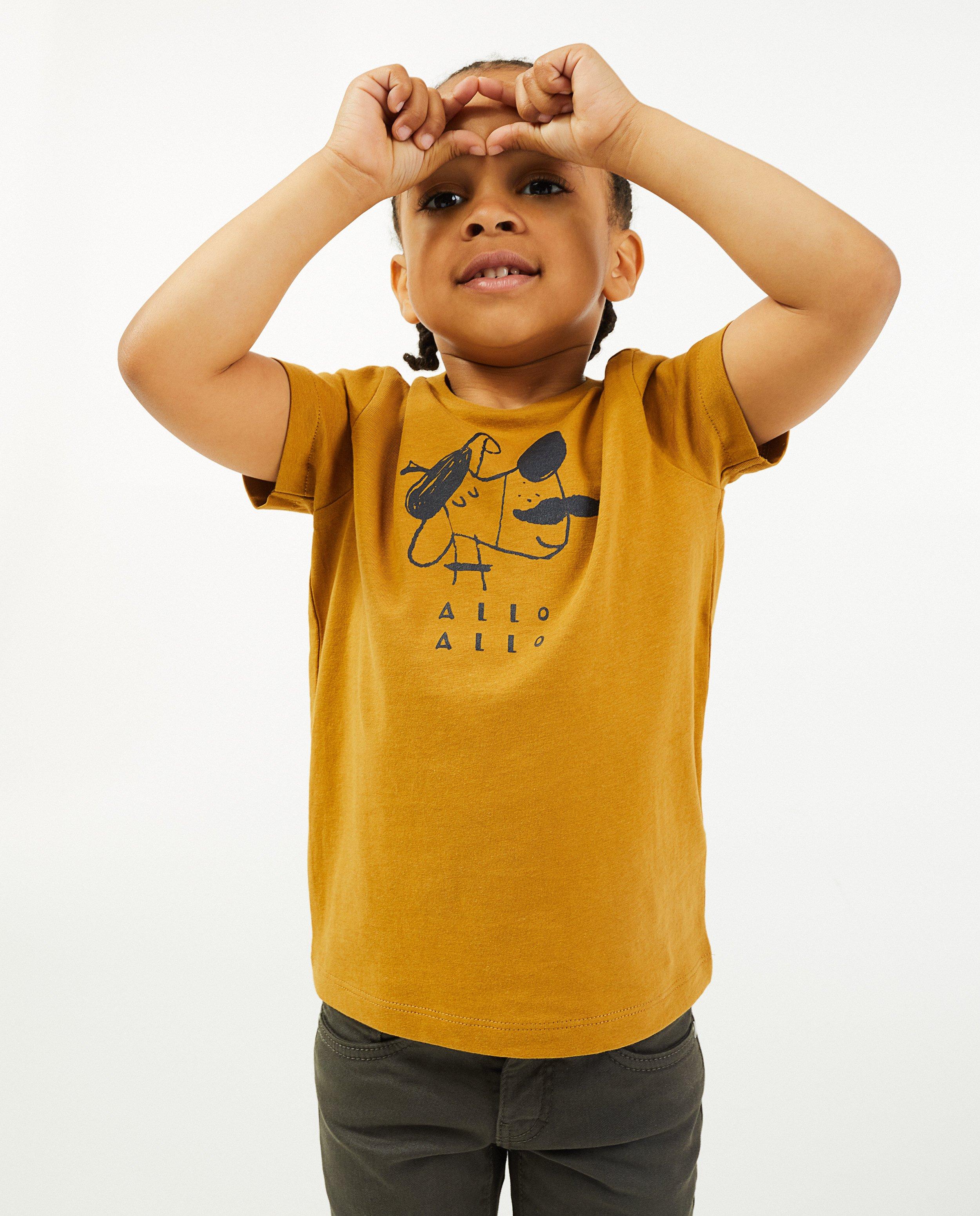 T-shirts - Beige T-shirt met print BESTies