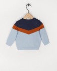 Sweaters - Biokatoenen sweater met color block
