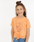 T-shirts - Oranje T-shirt met print Dylan Haegens