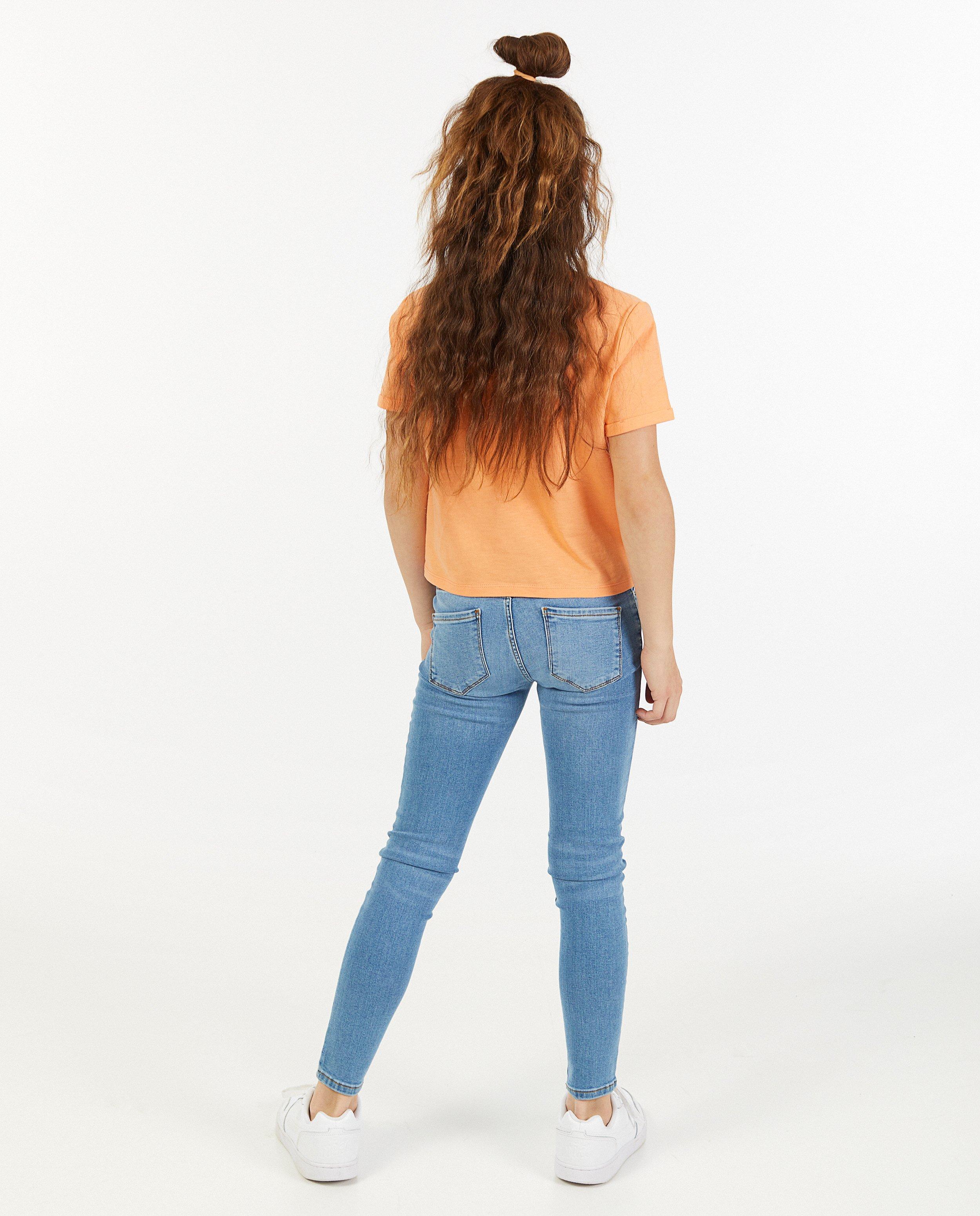 T-shirts - T-shirt orange avec imprimé Dylan Haegens